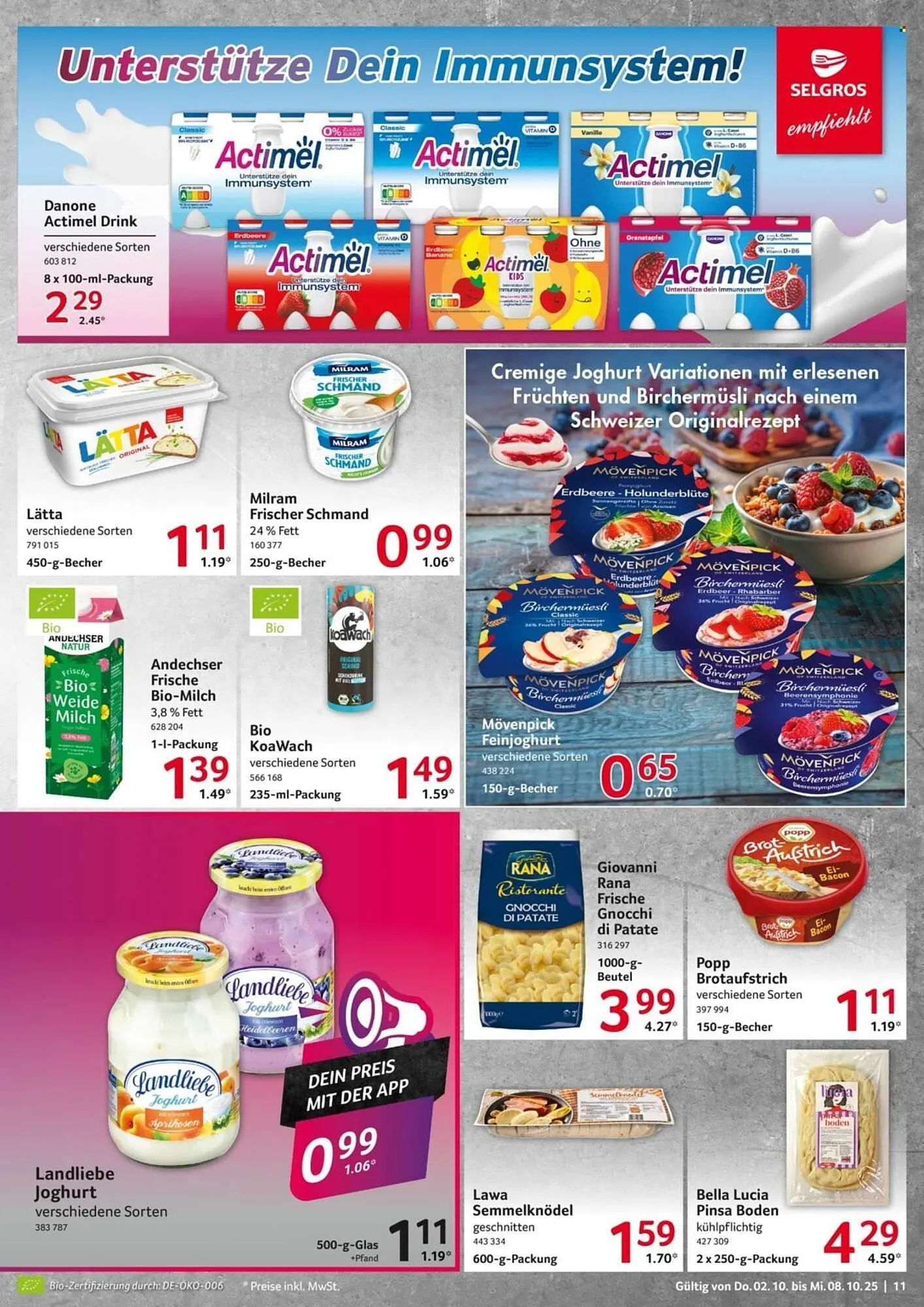 Selgros Prospekt von 2. Oktober bis 8. Oktober 2025 - Prospekt seite 11