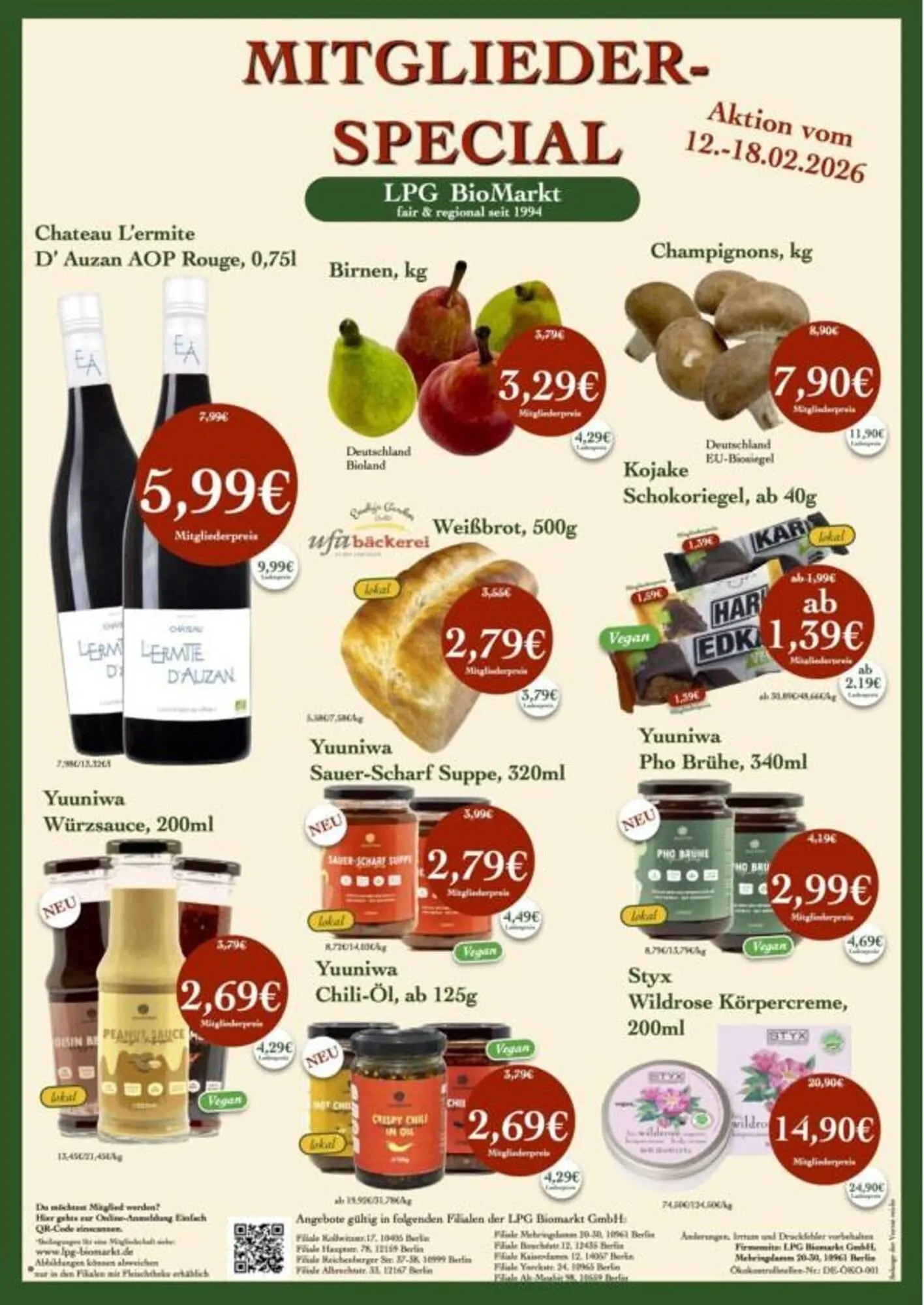 LPG Biomarkt Prospekt - 1