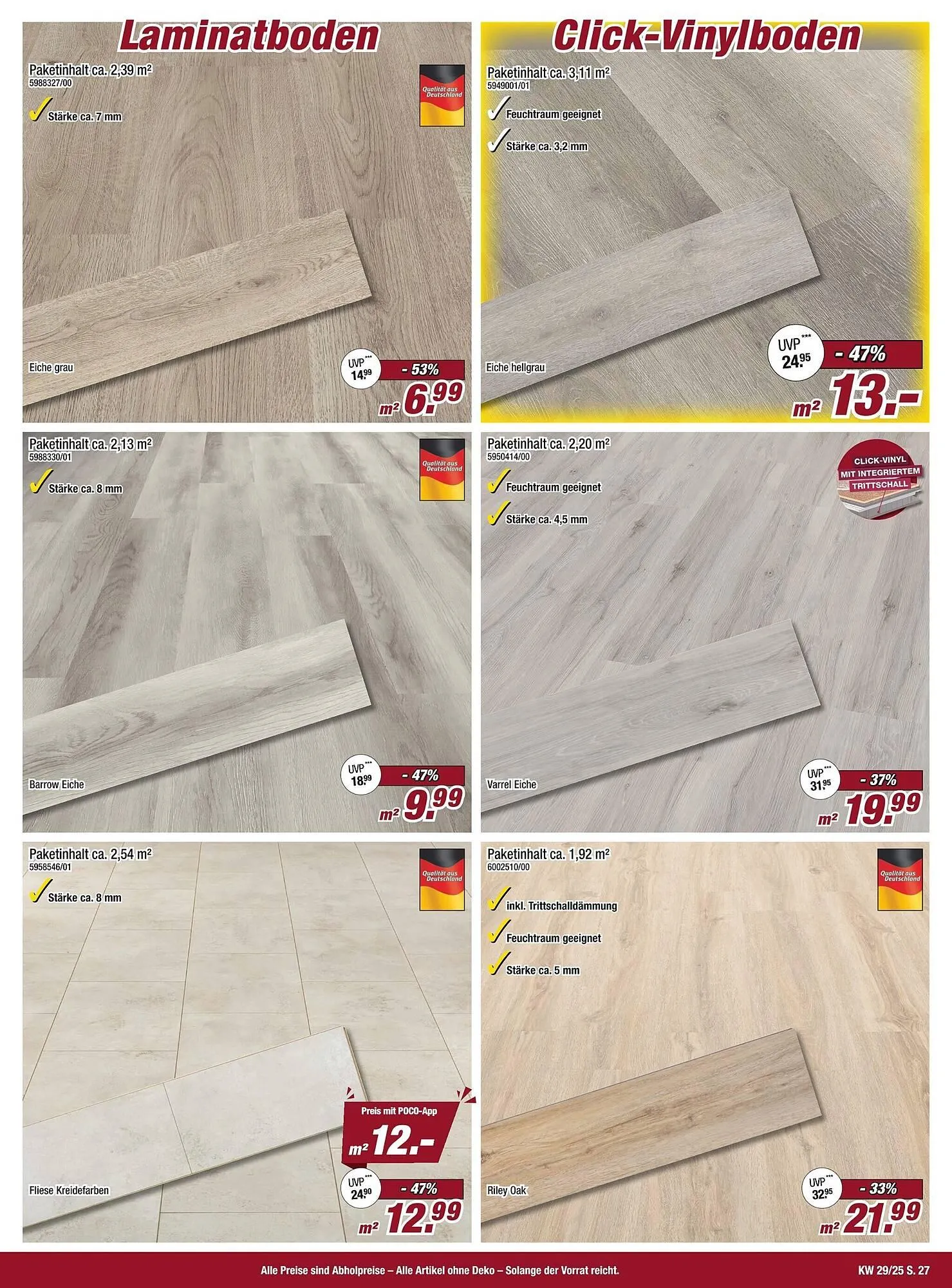 Poco Prospekt von 12. Juli bis 18. Juli 2025 - Prospekt seite 27