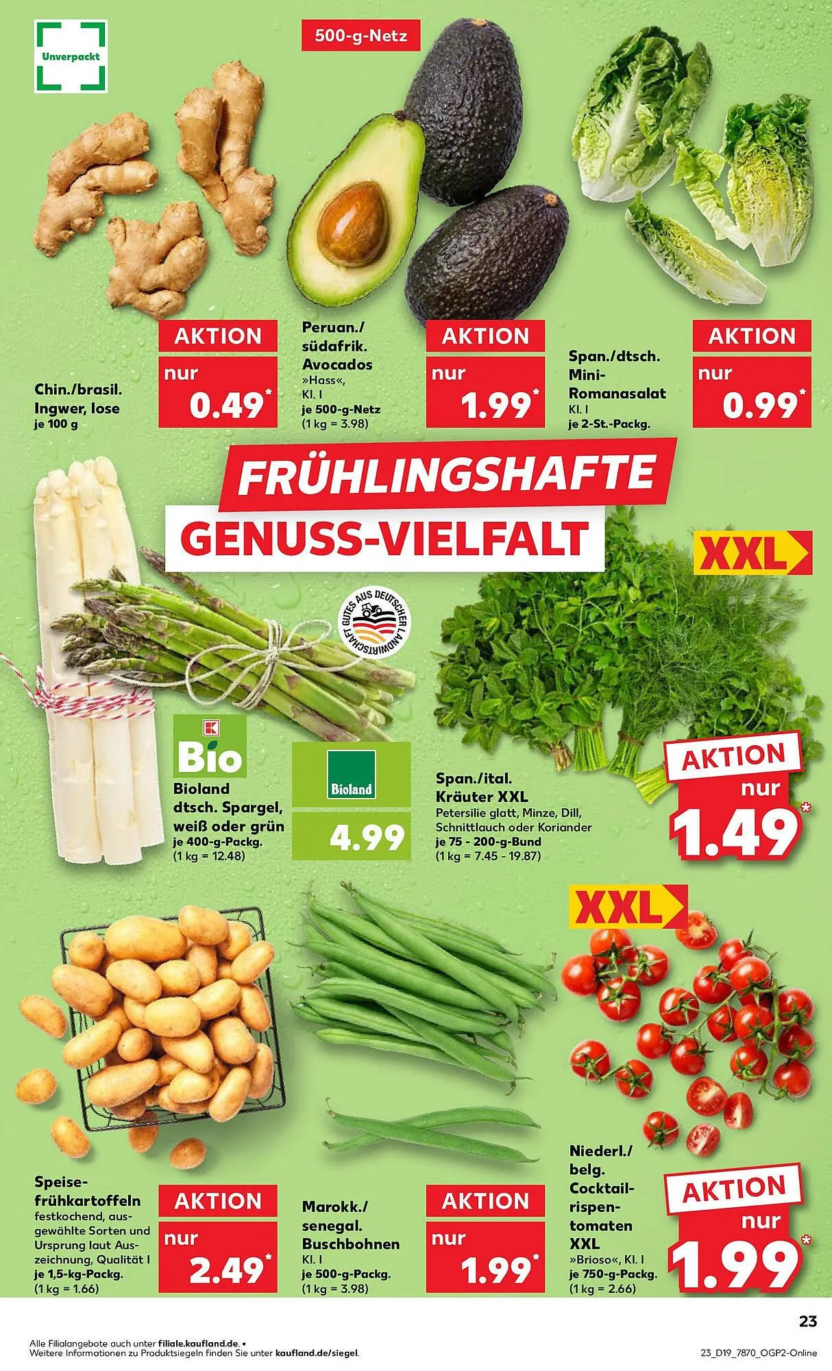 Kaufland Prospekt - Regio-Wochen von 7. Mai bis 14. Mai 2025 - Prospekt seite 23
