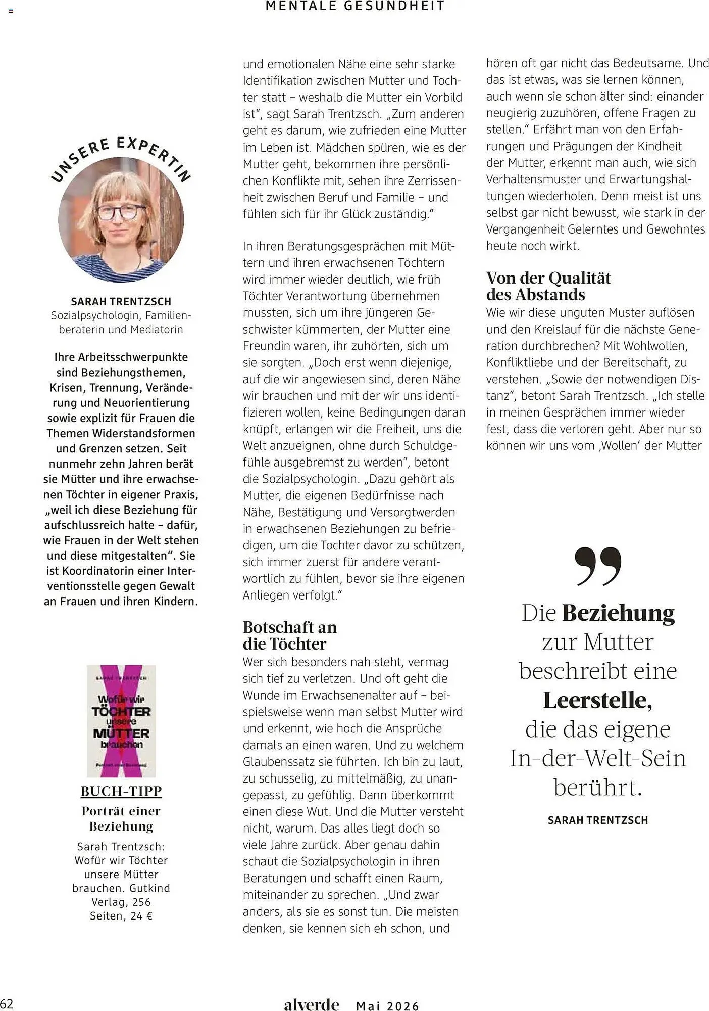 Dm drogerie Magazin von 1. Mai bis 31. Mai 2026 - Prospekt seite 62