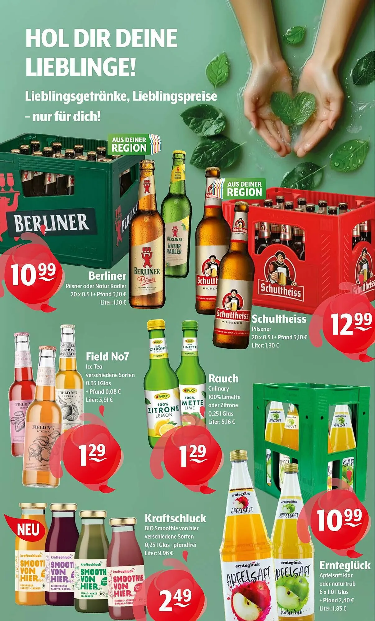 Trink und Spare Prospekt von 21. April bis 26. April 2025 - Prospekt seite 9