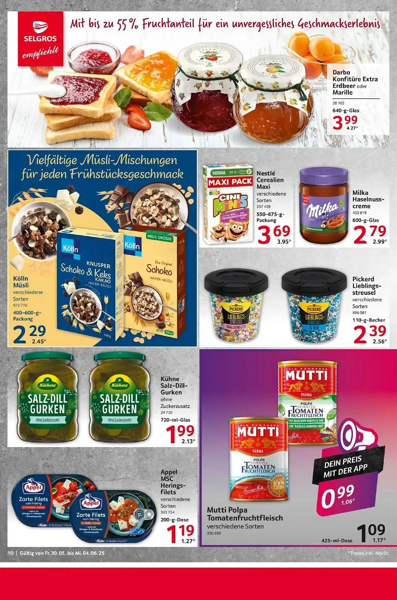 Selgros Prospekt von 30. Mai bis 4. Juni 2025 - Prospekt seite 10