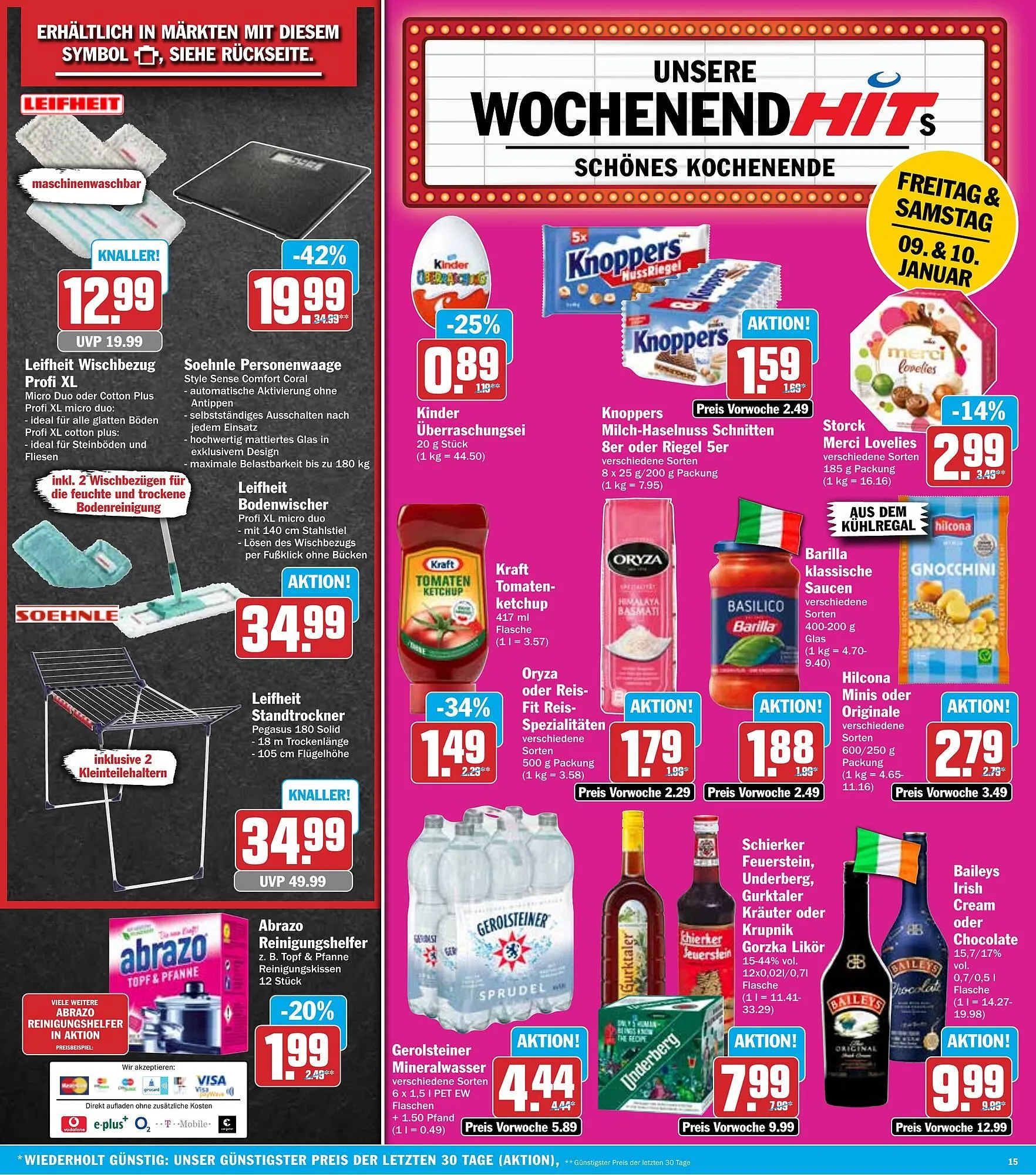 HIT Prospekt von 5. Januar bis 10. Januar 2026 - Prospekt seite 15