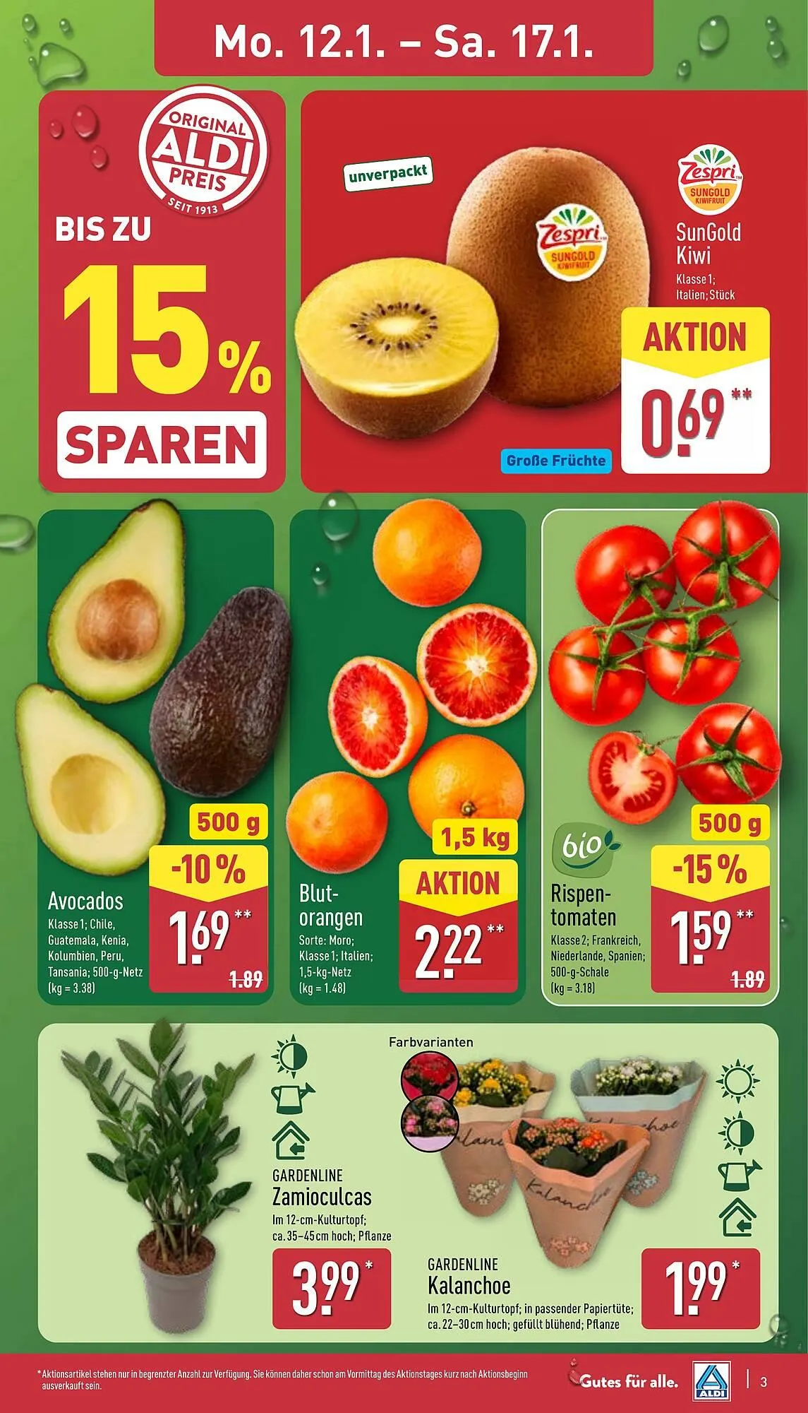 Aldi Nord Prospekt von 12. Januar bis 17. Januar 2026 - Prospekt seite 3
