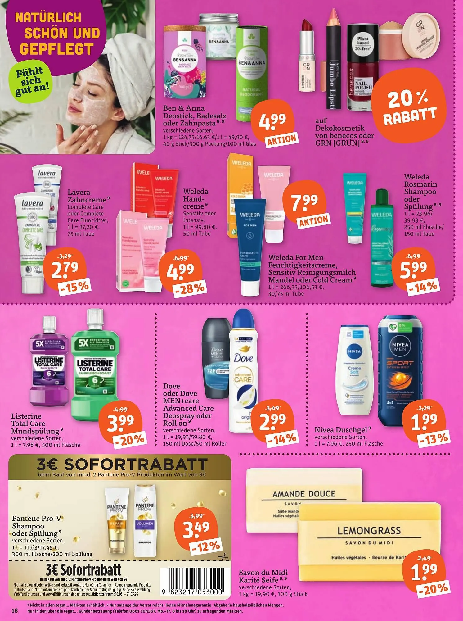 Tegut Prospekt von 20. März bis 21. März 2026 - Prospekt seite 20