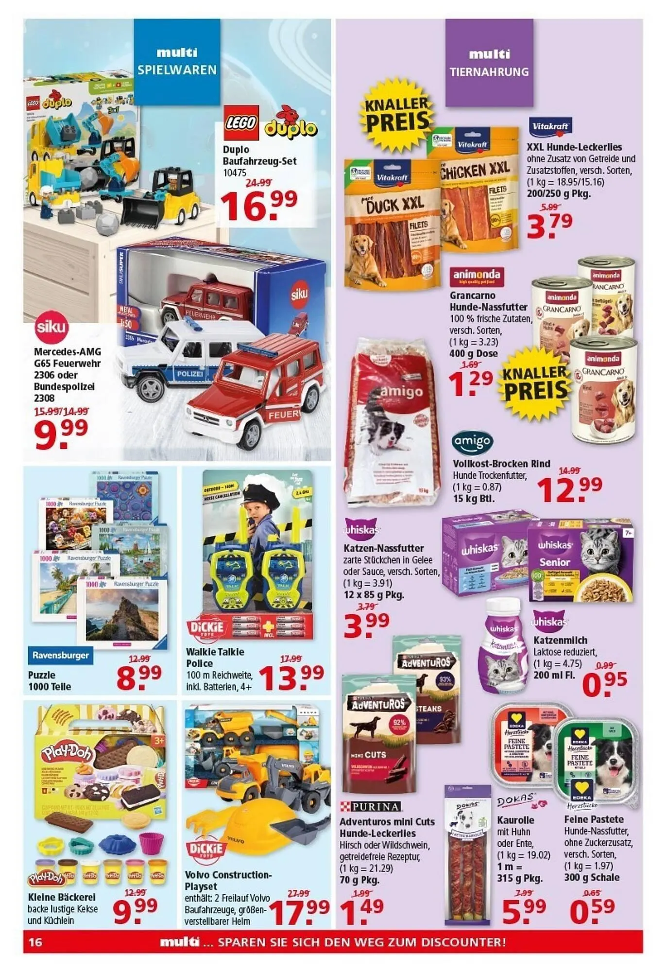 Multi Markt Prospekt von 20. April bis 25. April 2026 - Prospekt seite 16