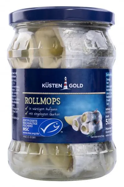 Küstengold Rollmops 500 g