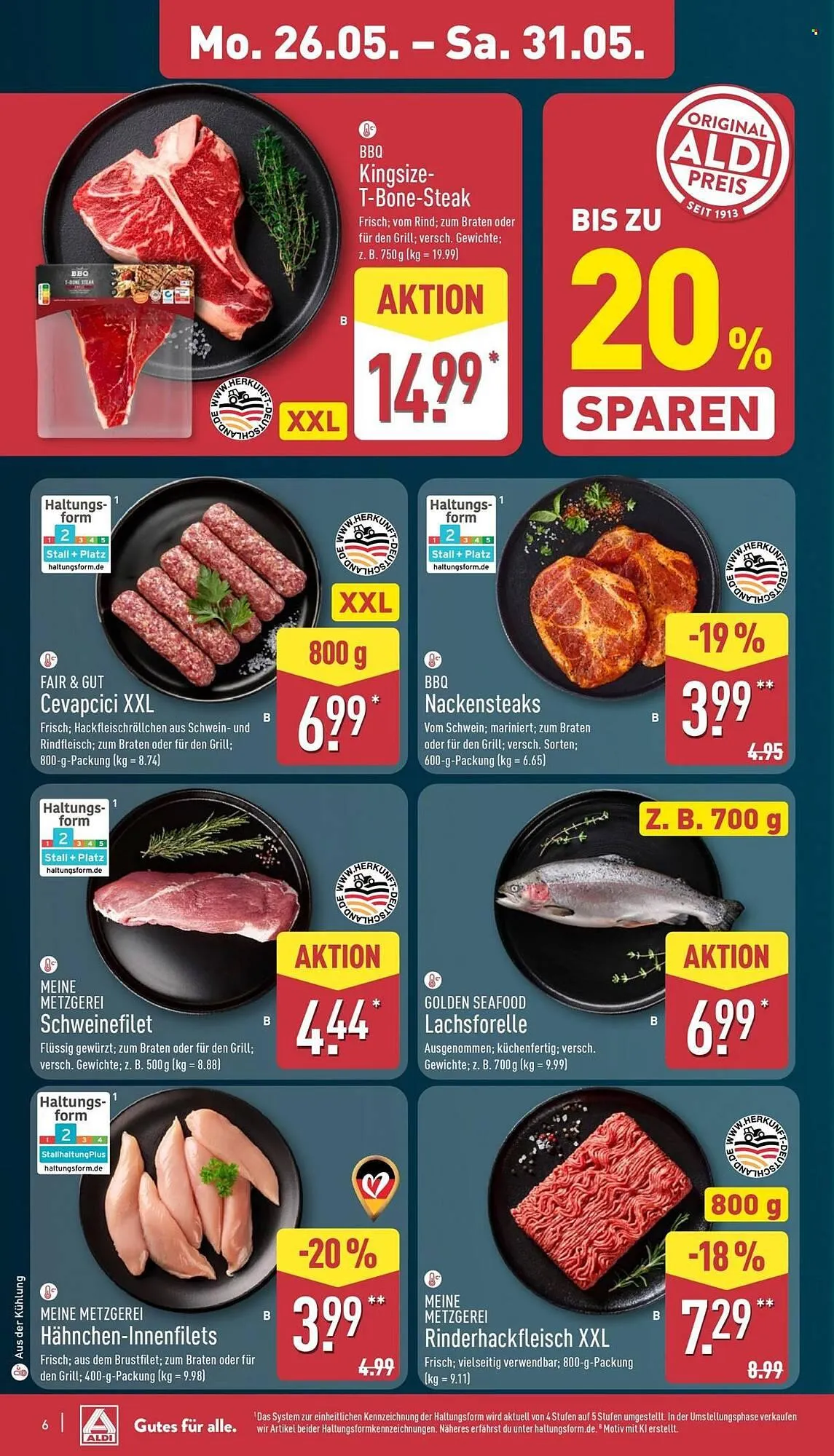 Aldi Nord Prospekt von 26. Mai bis 31. Mai 2025 - Prospekt seite 6