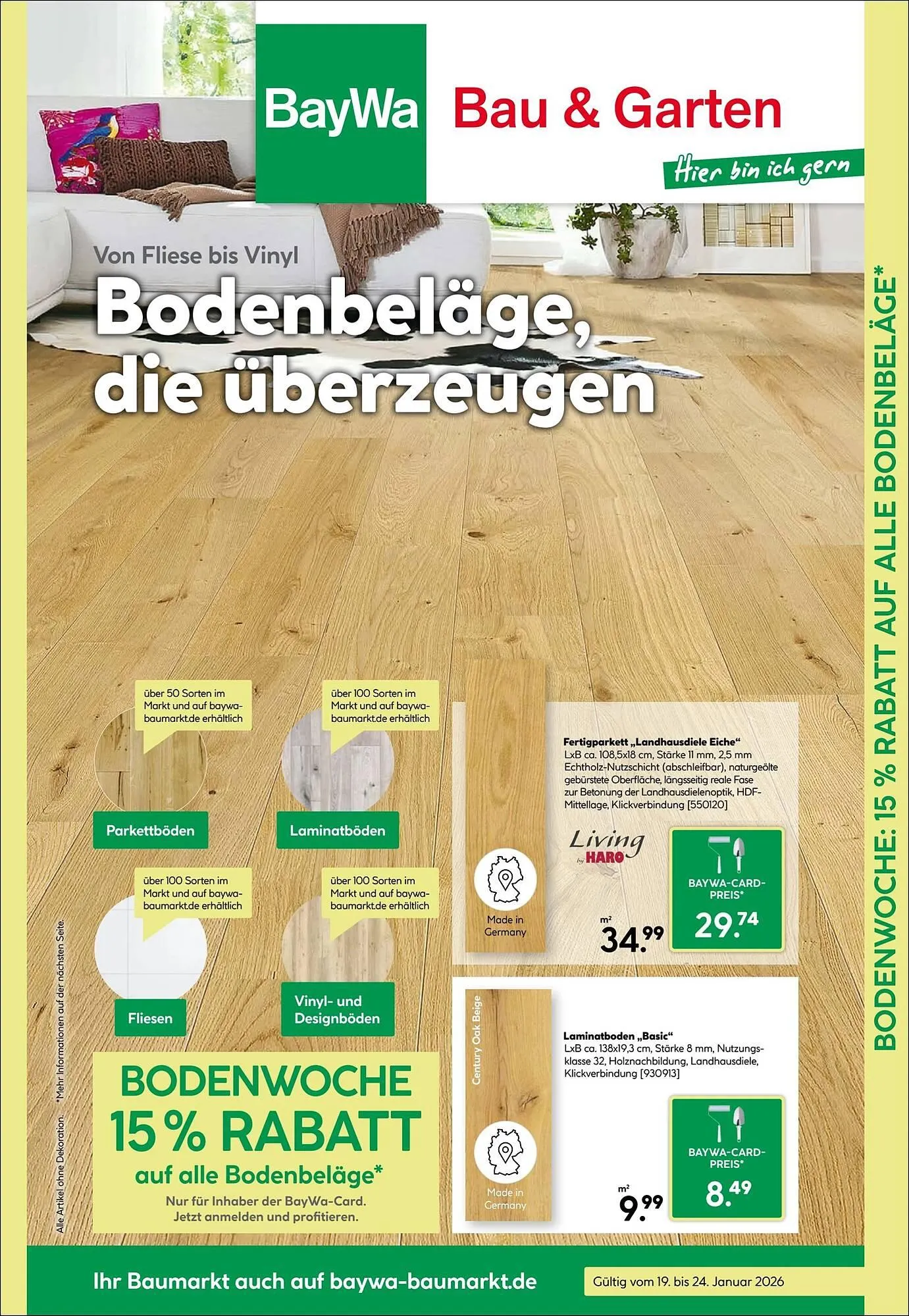 BayWa Prospekt von 19. Januar bis 25. Januar 2026 - Prospekt seite 7