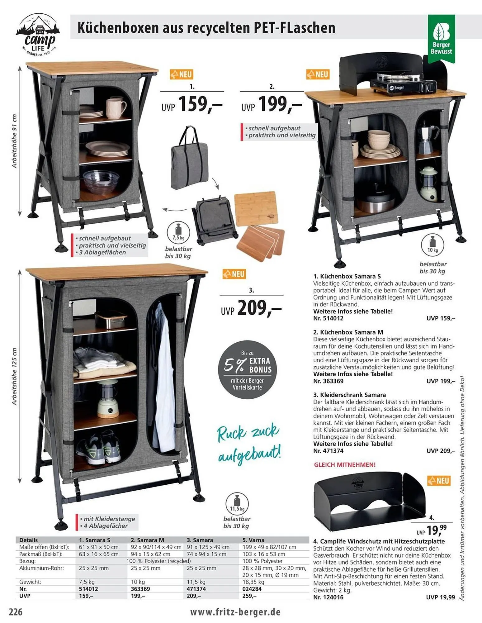 Fritz Berger Prospekt von 27. Mai bis 31. Dezember 2025 - Prospekt seite 226