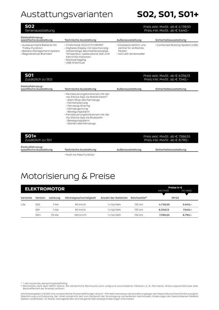 Elektroroller S02 & S01 von 8. November bis 8. November 2025 - Prospekt seite 2