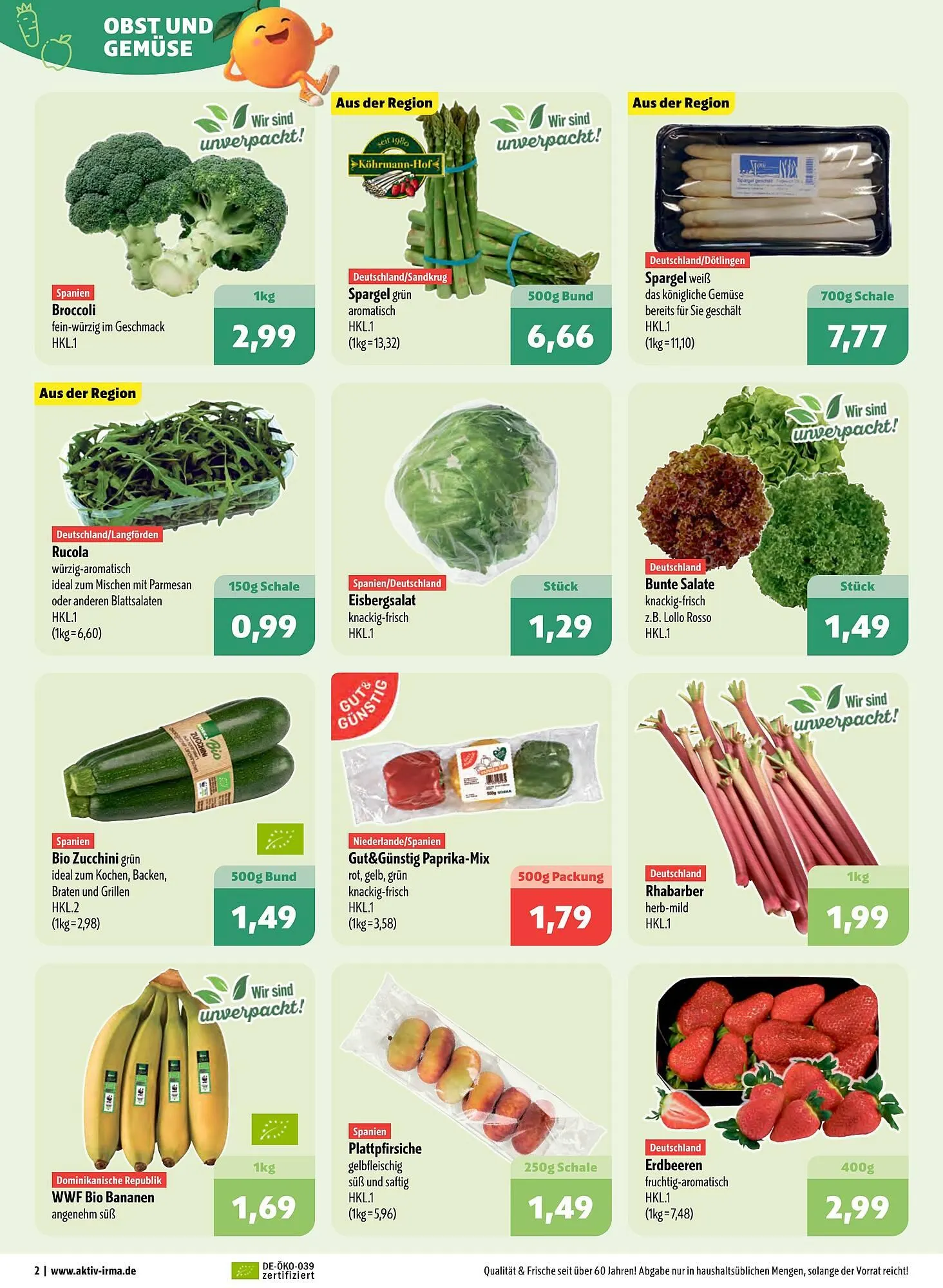 Aktiv Irma Prospekt von 5. Mai bis 10. Mai 2025 - Prospekt seite 2