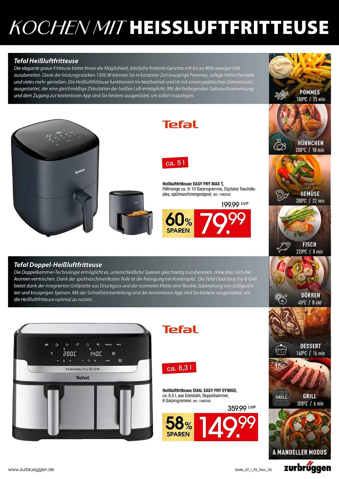 Zurbrüggen Prospekt von 31. Oktober bis 30. November 2025 - Prospekt seite 7