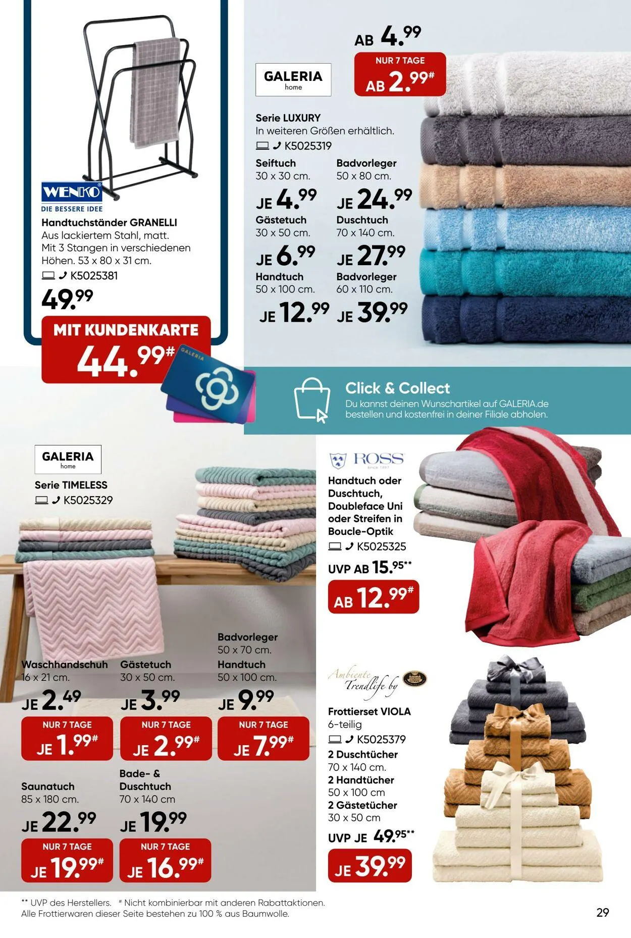 GALERIA Kaufhof Aktueller Prospekt von 19. März bis 25. März 2025 - Prospekt seite 29