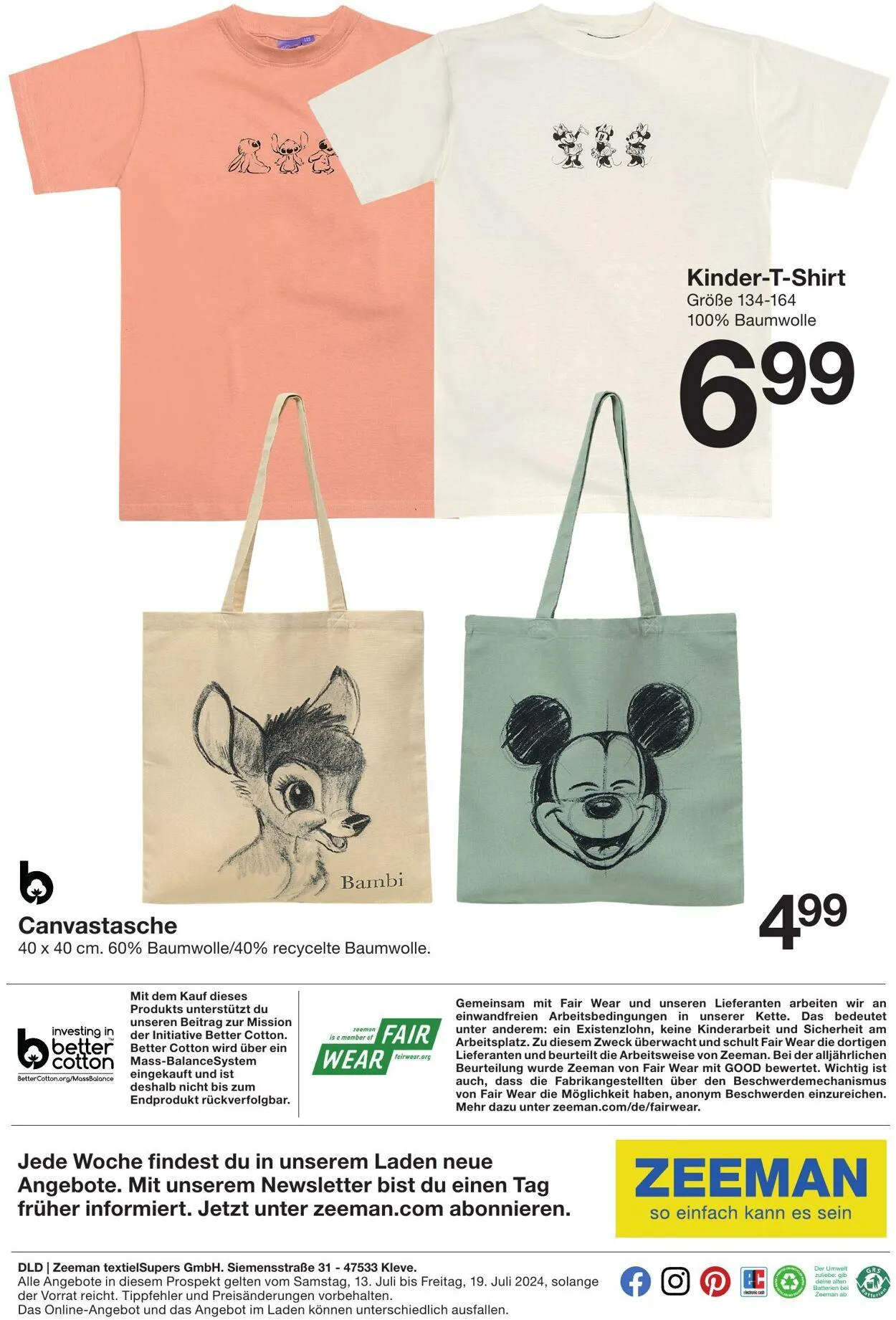 Zeeman Aktueller Prospekt von 7. August bis 21. August 2025 - Prospekt seite 8