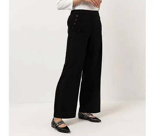 STEFFEN SCHRAUT Hose lange Form Nietendetails gerades weites Bein