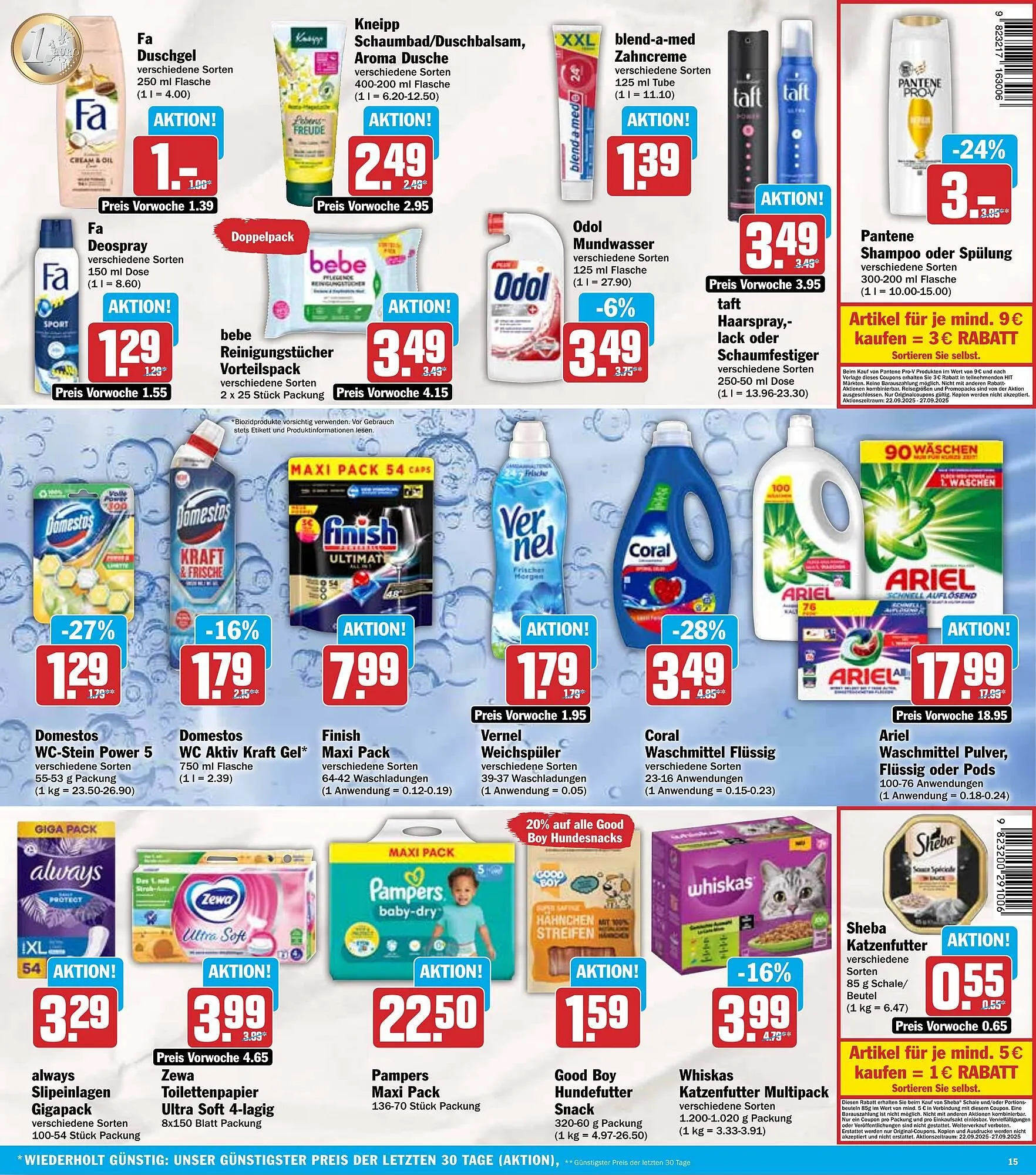 HIT Prospekt von 22. September bis 27. September 2025 - Prospekt seite 15