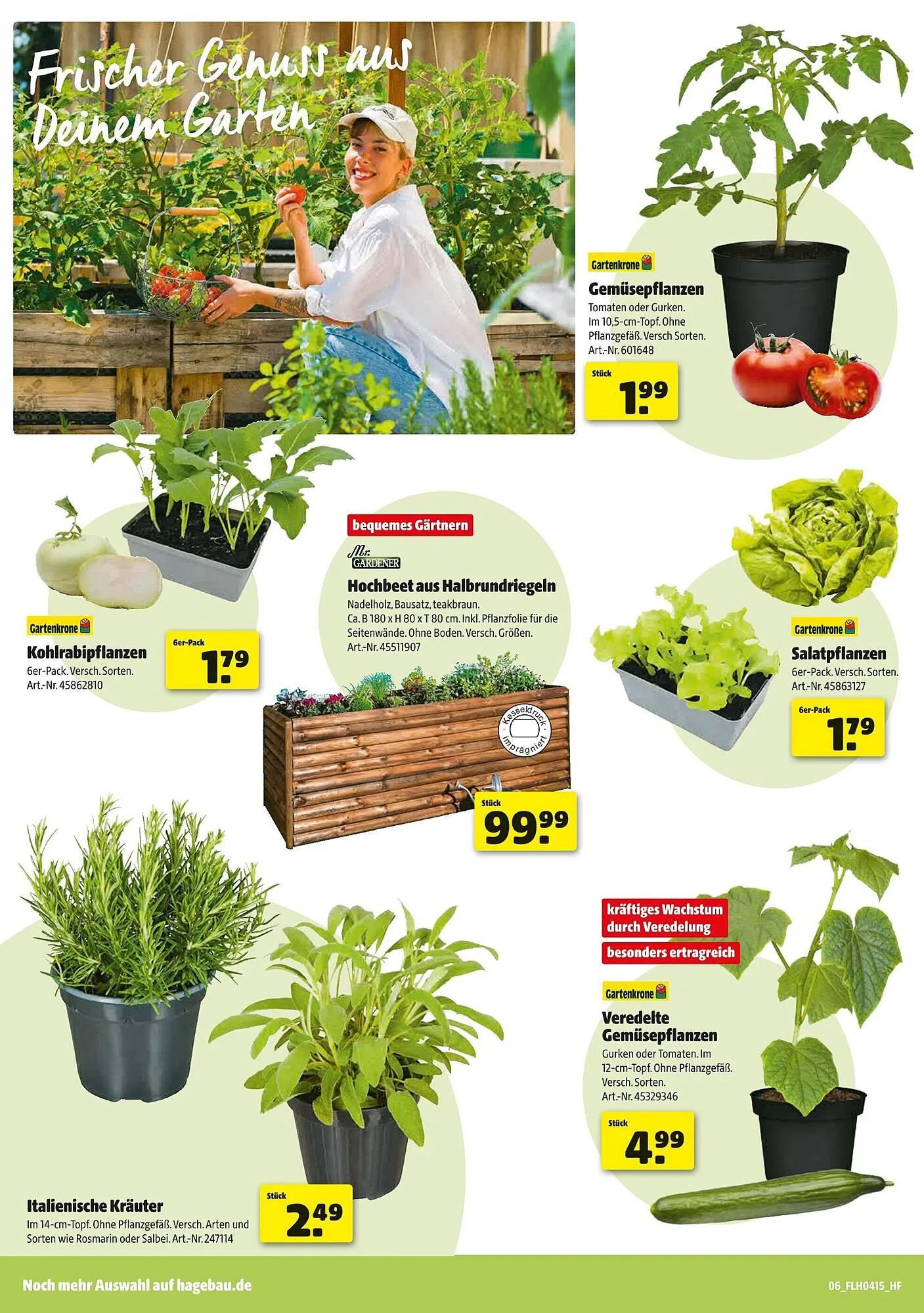 Hagebau Prospekt von 5. April bis 12. April 2025 - Prospekt seite 6