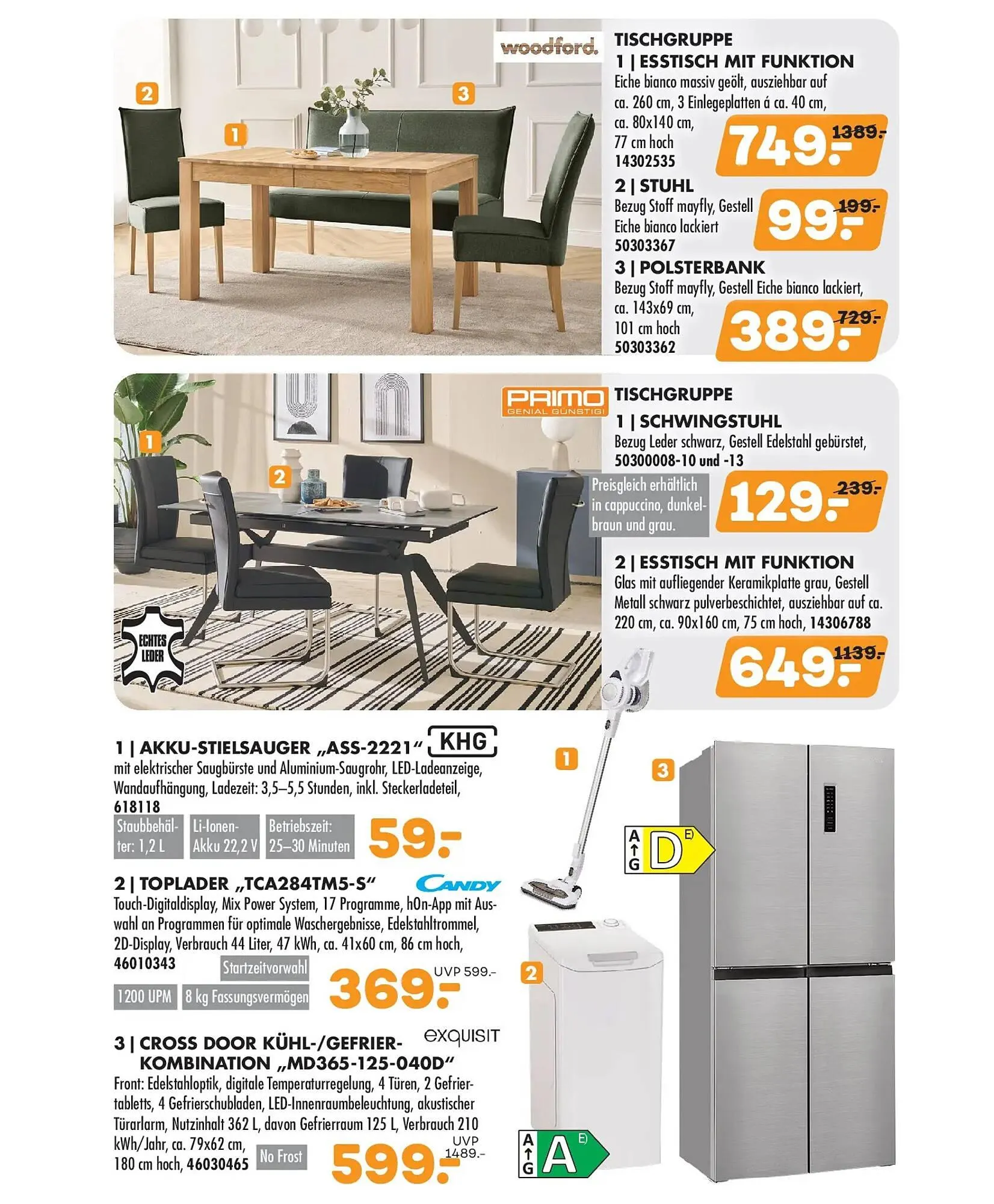 Möbel Kraft Prospekt von 11. November bis 16. Dezember 2025 - Prospekt seite 3