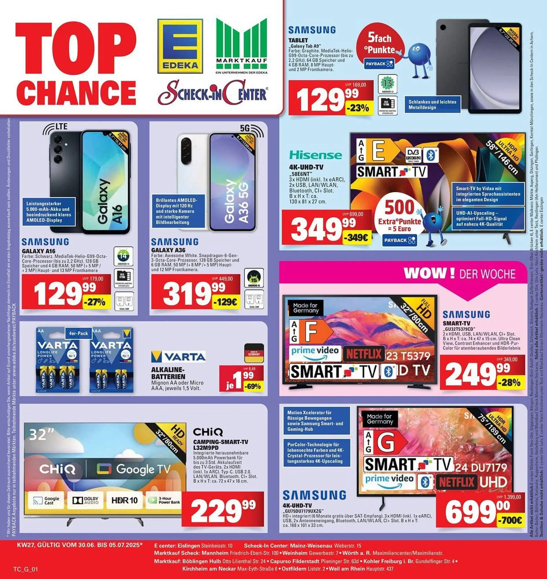 Marktkauf Prospekt von 29. Juni bis 5. Juli 2025 - Prospekt seite 37