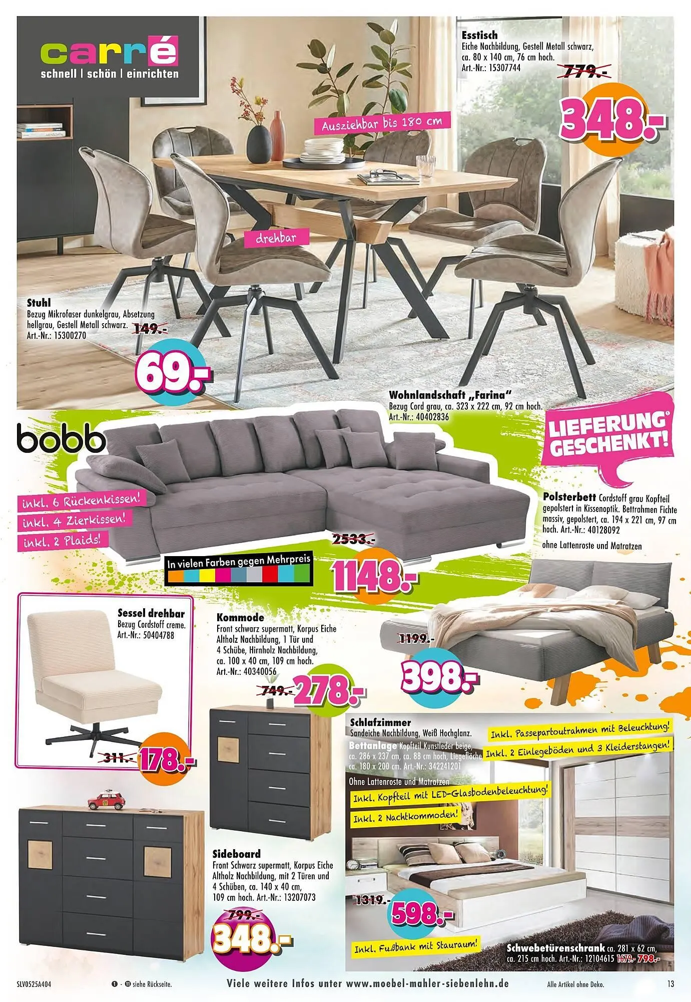 Möbel Mahler Prospekt von 14. Mai bis 27. Mai 2025 - Prospekt seite 13