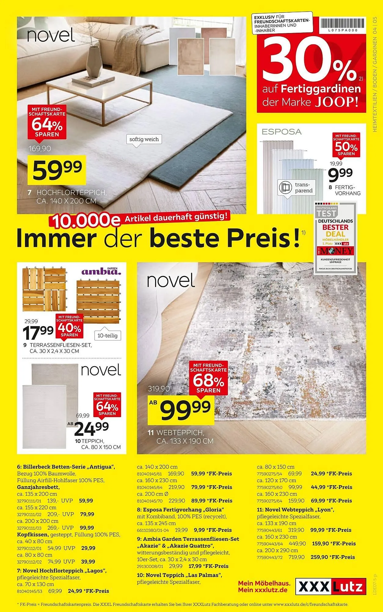 XXXLutz Prospekt von 30. Juni bis 13. Juli 2025 - Prospekt seite 5