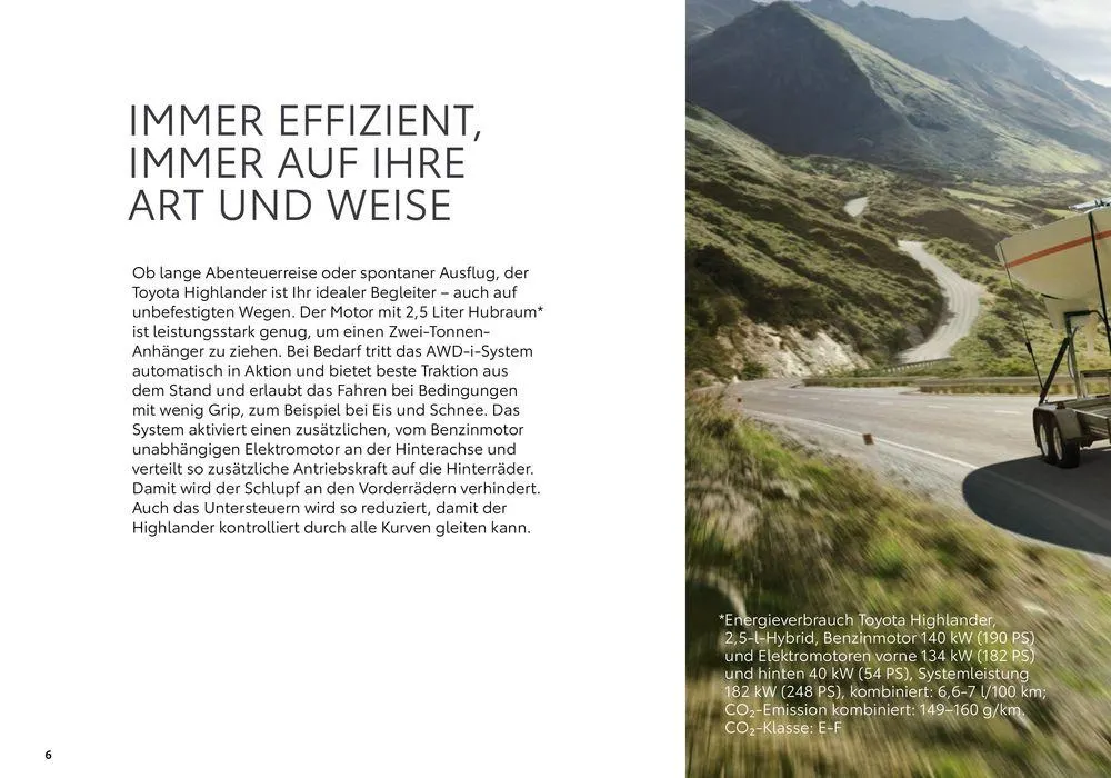Toyota Highlander von 1. Juli bis 1. Juli 2025 - Prospekt seite 6