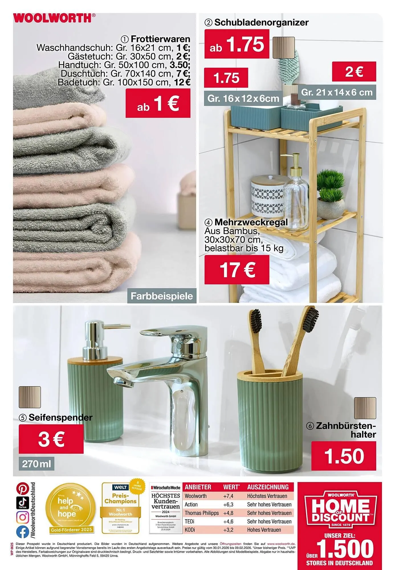 Woolworth Prospekt von 30. Januar bis 10. Februar 2026 - Prospekt seite 28