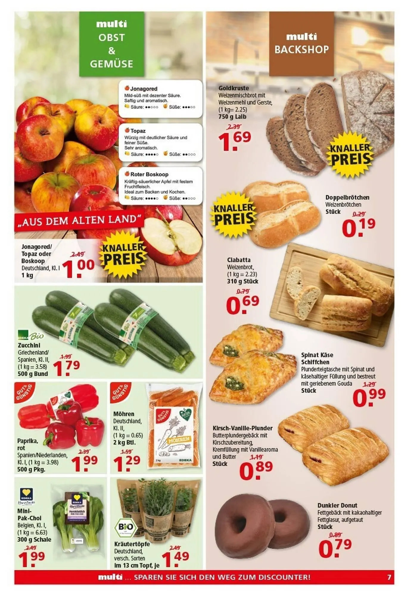 Multi Markt Prospekt von 13. April bis 18. April 2026 - Prospekt seite 7