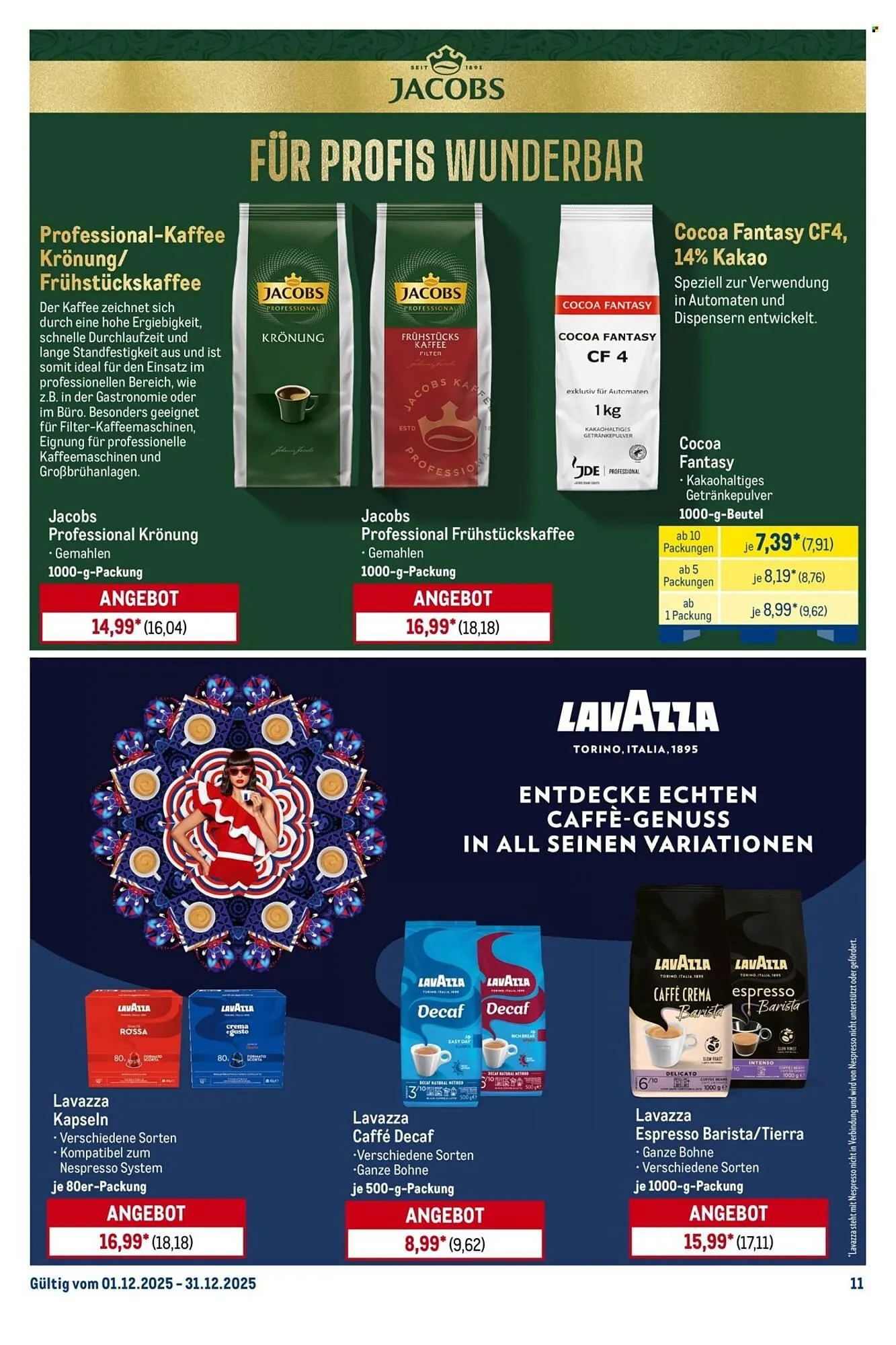 METRO Prospekt von 1. Dezember bis 31. Dezember 2025 - Prospekt seite 11