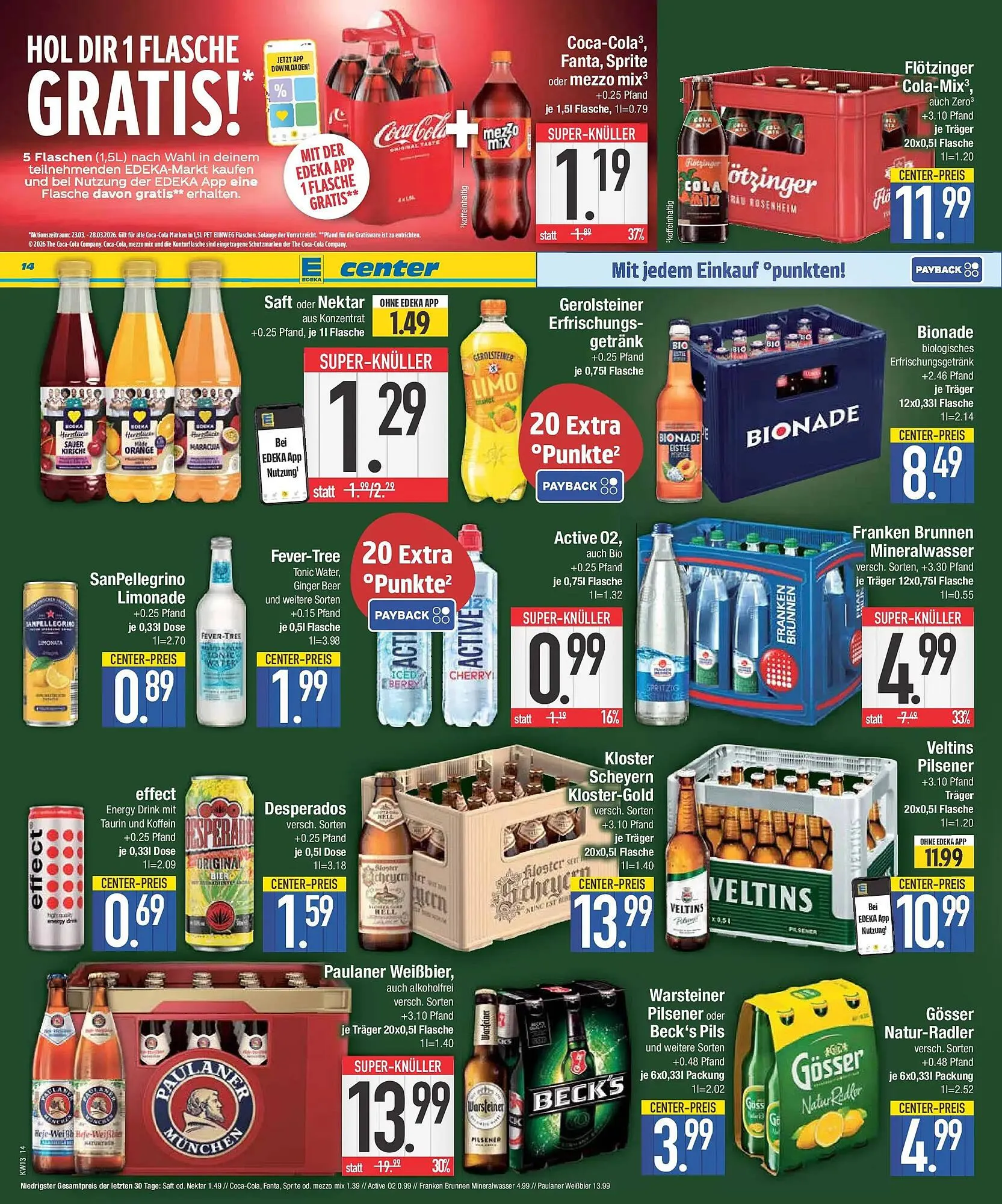 E-Center Prospekt von 22. März bis 28. März 2026 - Prospekt seite 14