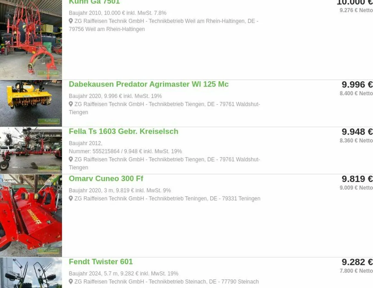 ZG Raiffeisen Aktueller Prospekt von 10. März bis 19. März 2025 - Prospekt seite 26