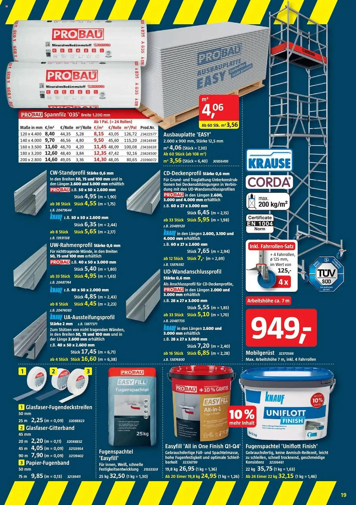 Bauhaus Prospekt von 4. Oktober bis 1. November 2025 - Prospekt seite 19