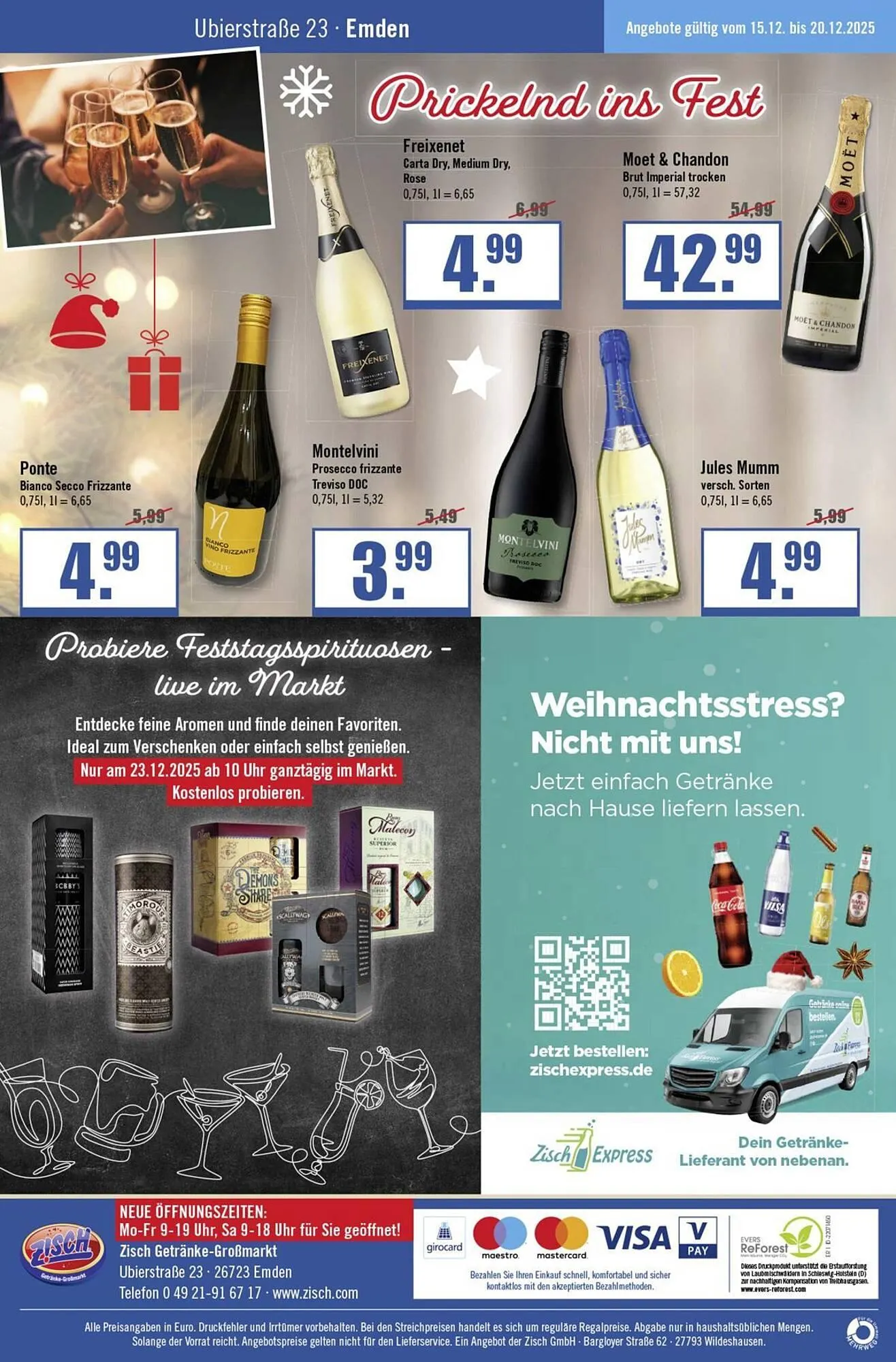 Zisch Prospekt von 15. Dezember bis 20. Dezember 2025 - Prospekt seite 8