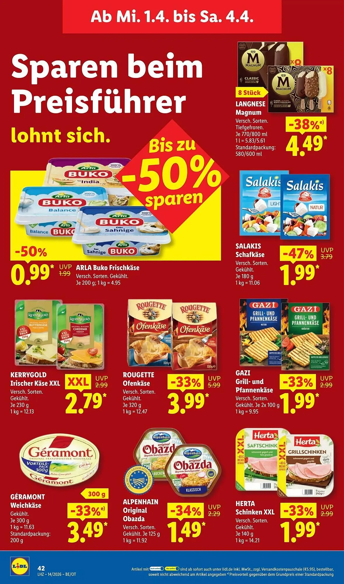 Lidl Prospekt von 30. März bis 5. April 2026 - Prospekt seite 66