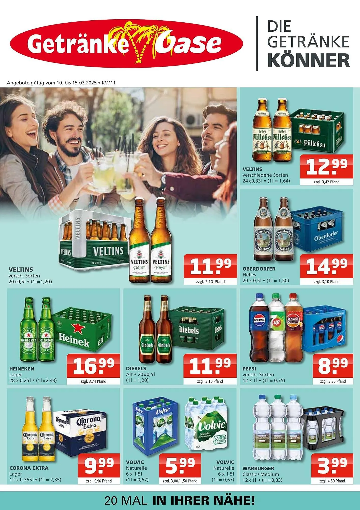 Getränke Oase Prospekt - 1