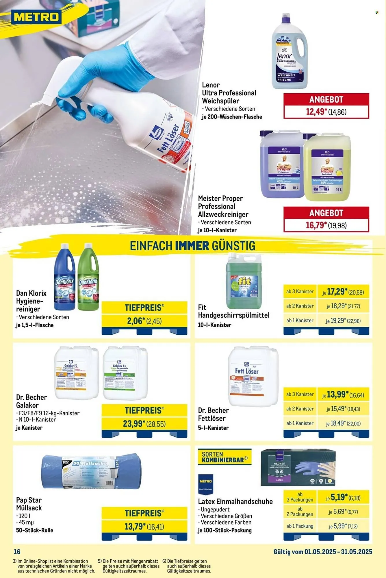 METRO Prospekt von 1. Mai bis 31. Mai 2025 - Prospekt seite 16