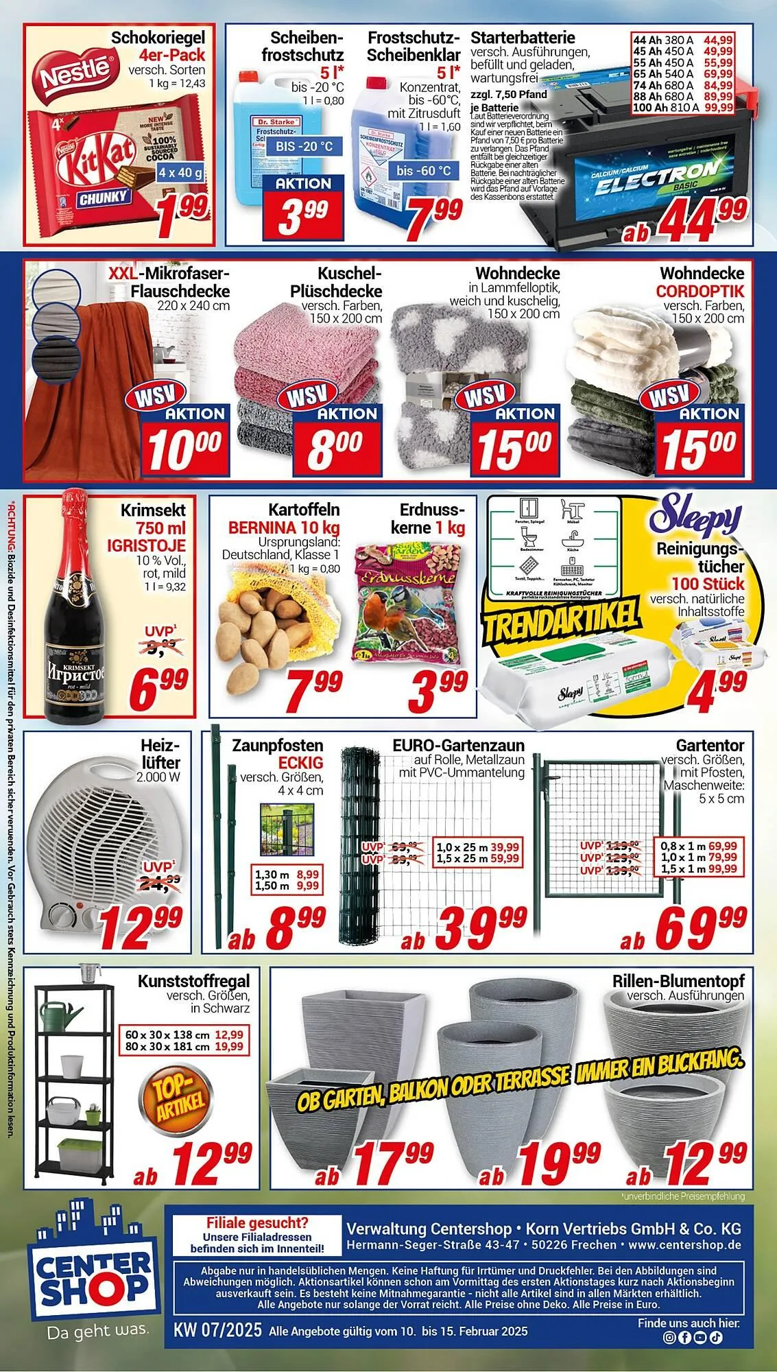 CENTERSHOP Prospekt von 10. Februar bis 15. Februar 2025 - Prospekt seite 8