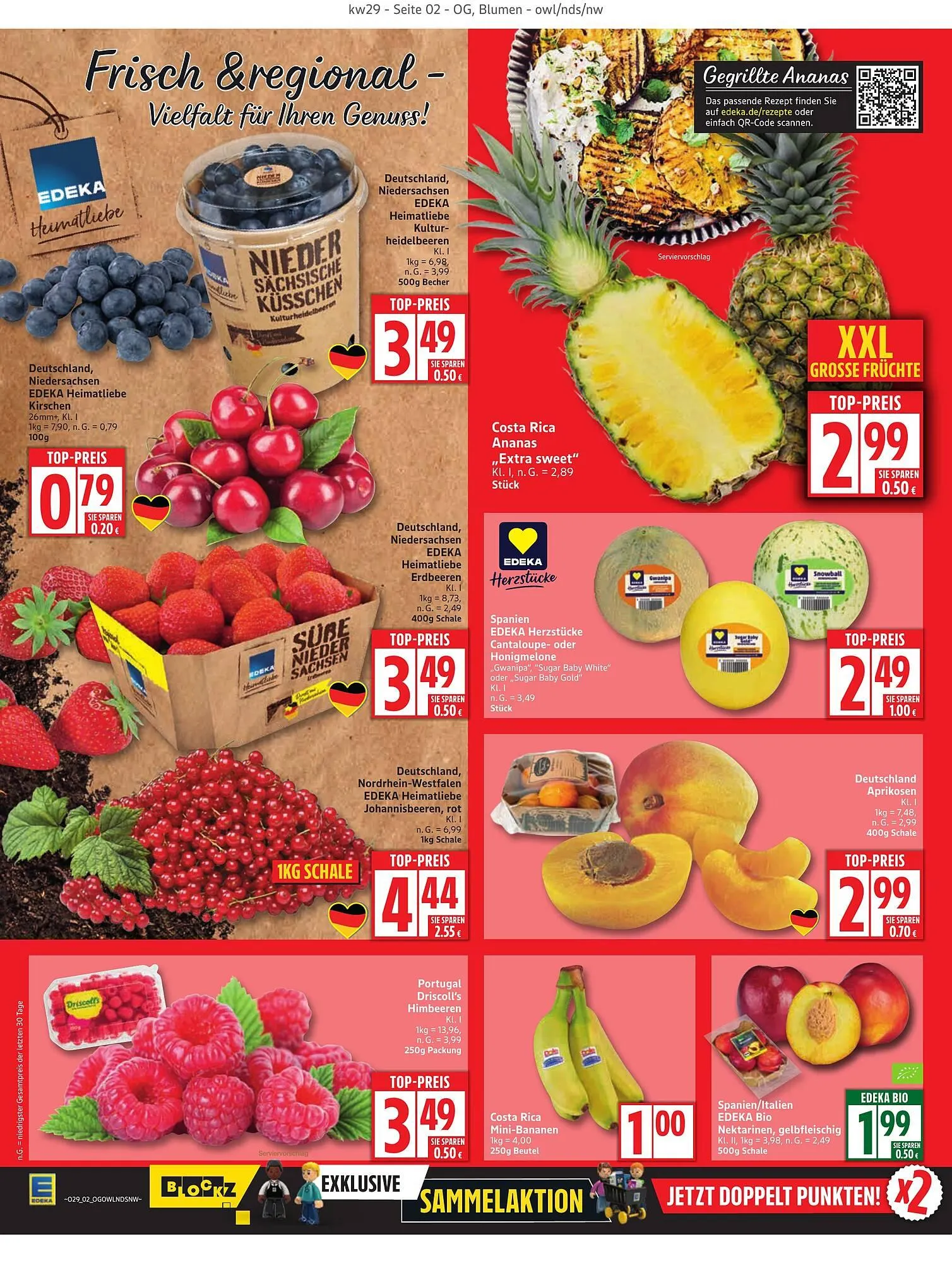 Edeka Prospekt von 14. Juli bis 19. Juli 2025 - Prospekt seite 2