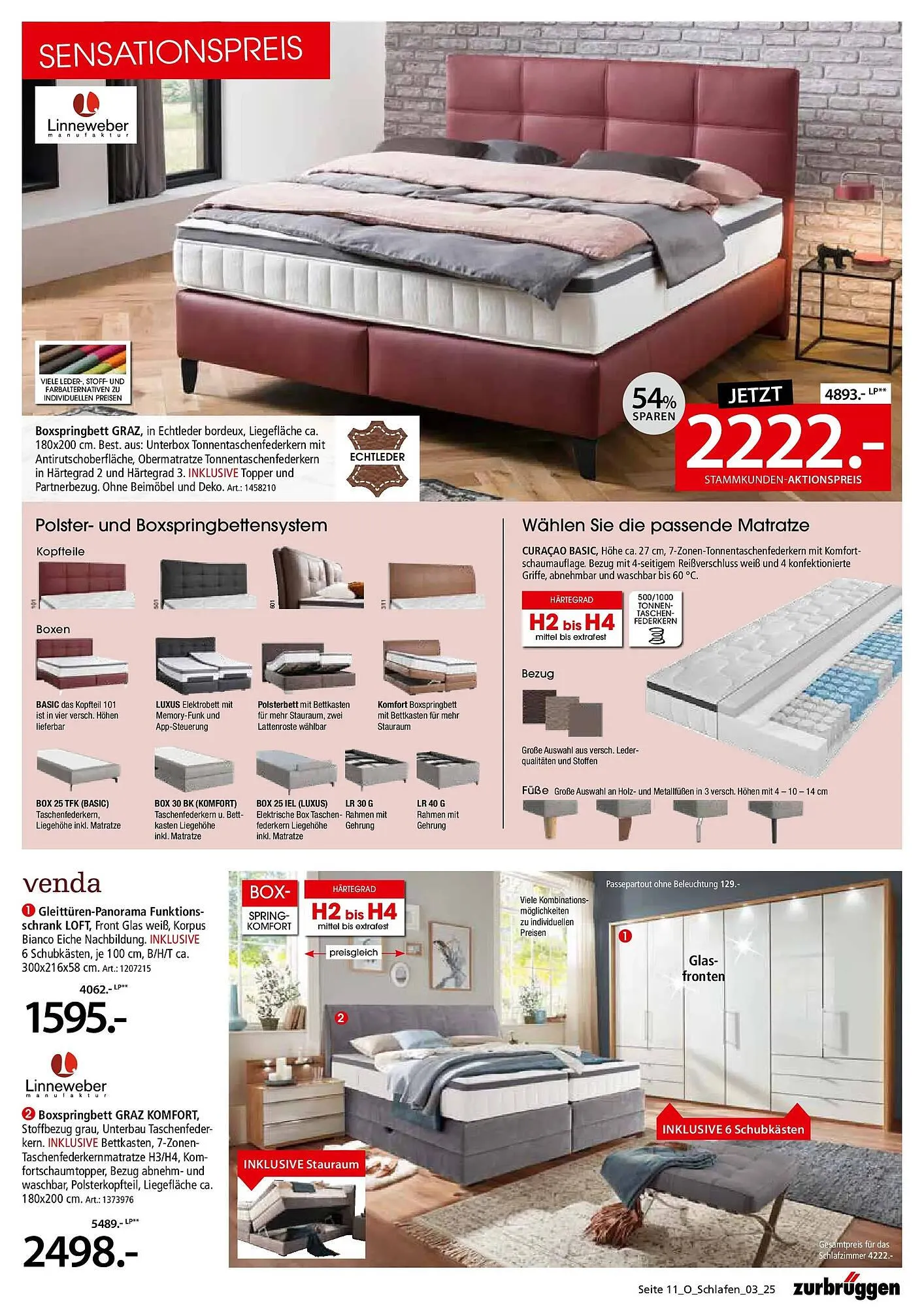 Zurbrüggen Prospekt von 17. Dezember bis 31. März 2026 - Prospekt seite 11