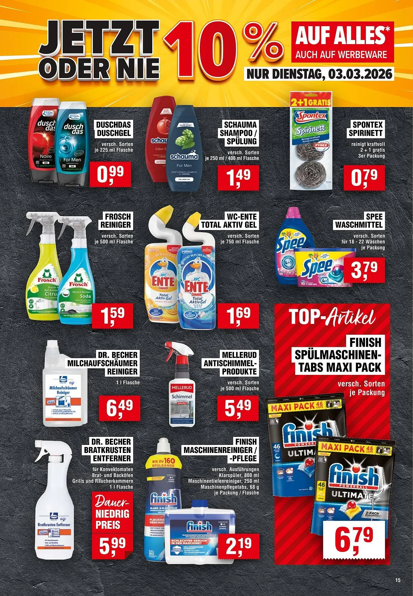 Handelshof Prospekt von 26. Februar bis 4. März 2026 - Prospekt seite 15