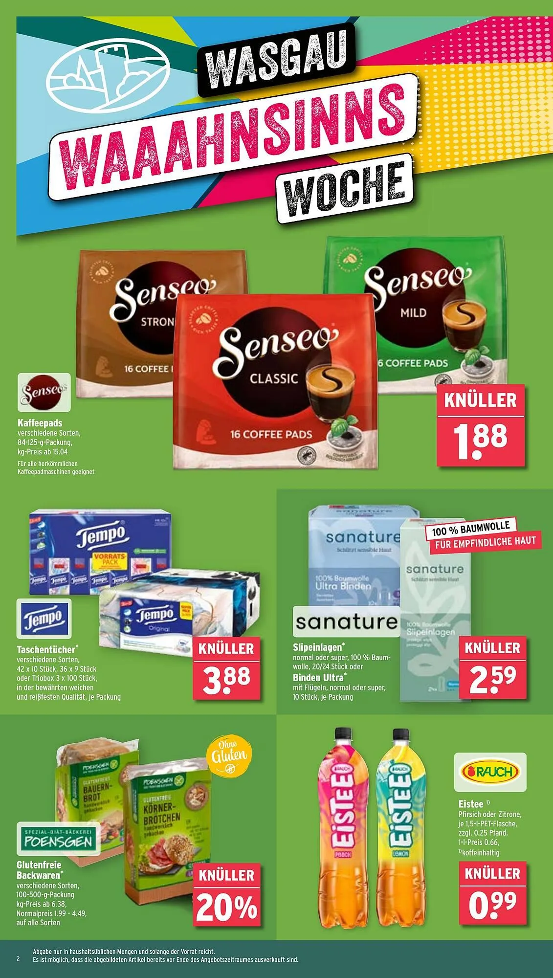 Wasgau Prospekt von 31. März bis 5. April 2025 - Prospekt seite 2