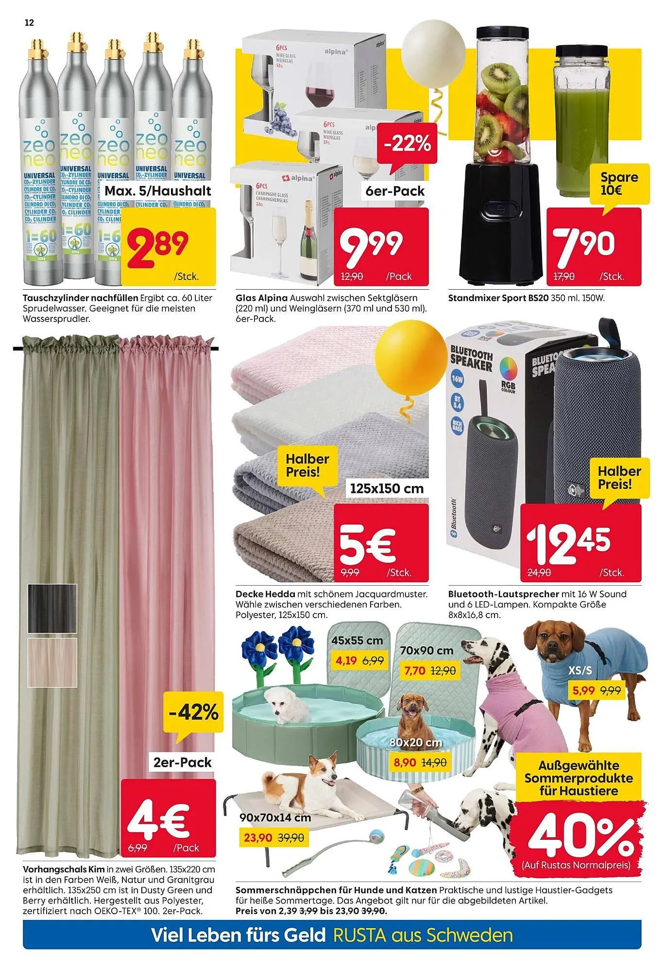 Rusta Prospekt von 25. April bis 1. Mai 2026 - Prospekt seite 12
