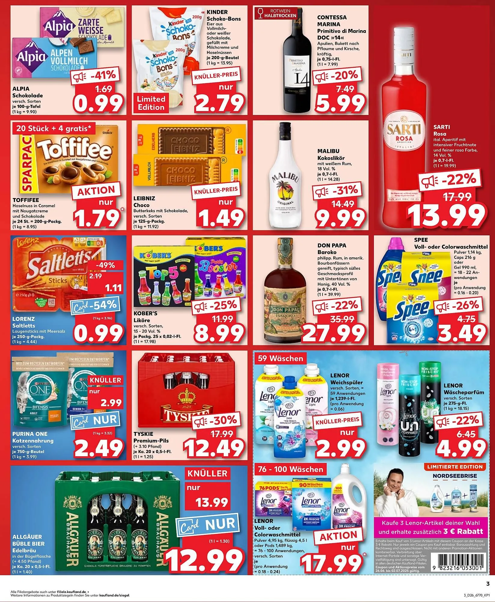 Kaufland Prospekt von 26. Juni bis 2. Juli 2025 - Prospekt seite 3