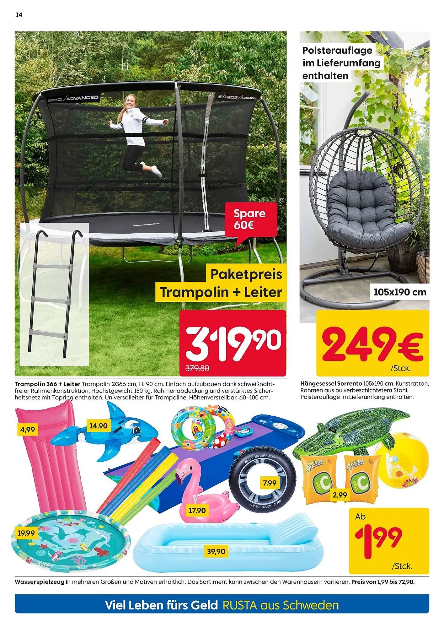 Rusta Prospekt von 24. Mai bis 30. Mai 2025 - Prospekt seite 14