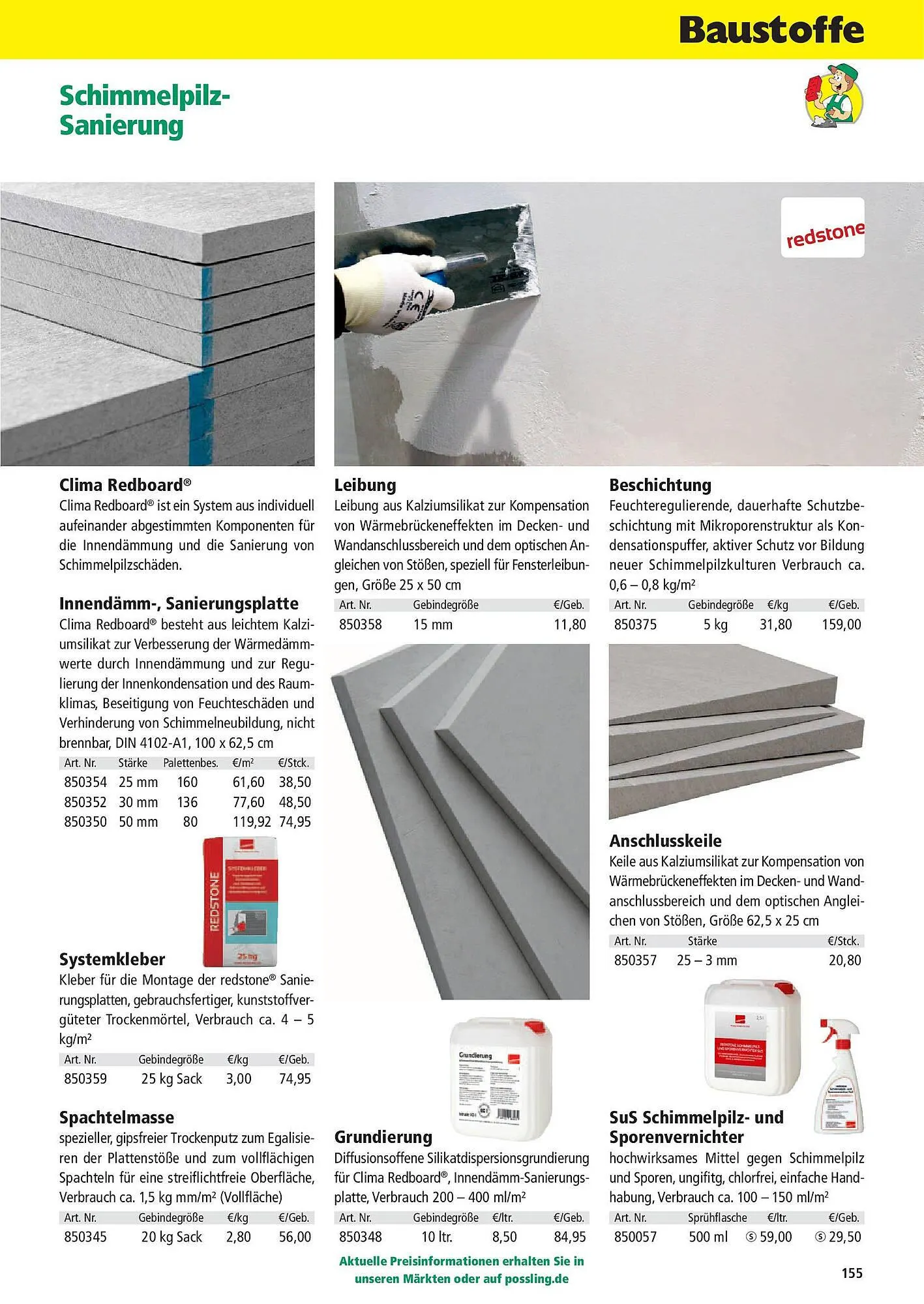 Holz Possling Prospekt von 31. März bis 30. Juni 2025 - Prospekt seite 155