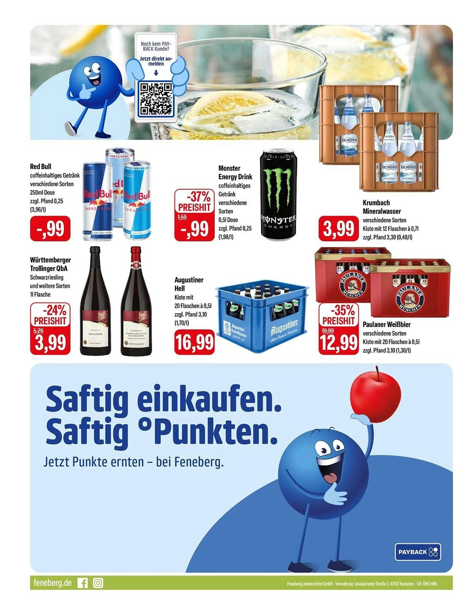 Feneberg Prospekt von 5. Juni bis 7. Juni 2025 - Prospekt seite 16