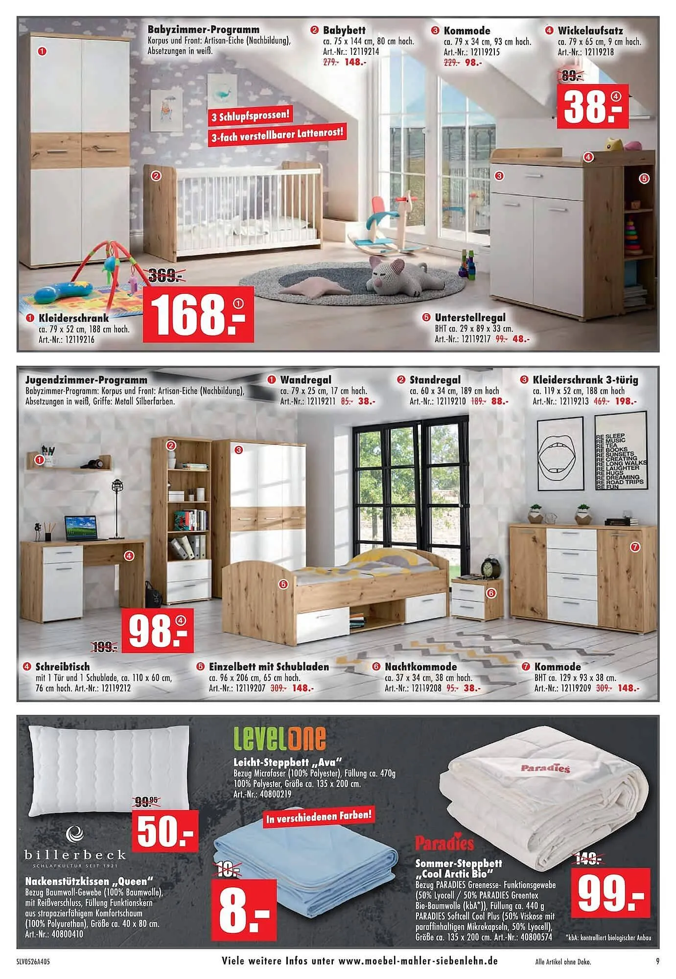 Möbel Mahler Katalog von 6. Mai bis 9. Juni 2026 - Prospekt seite 9