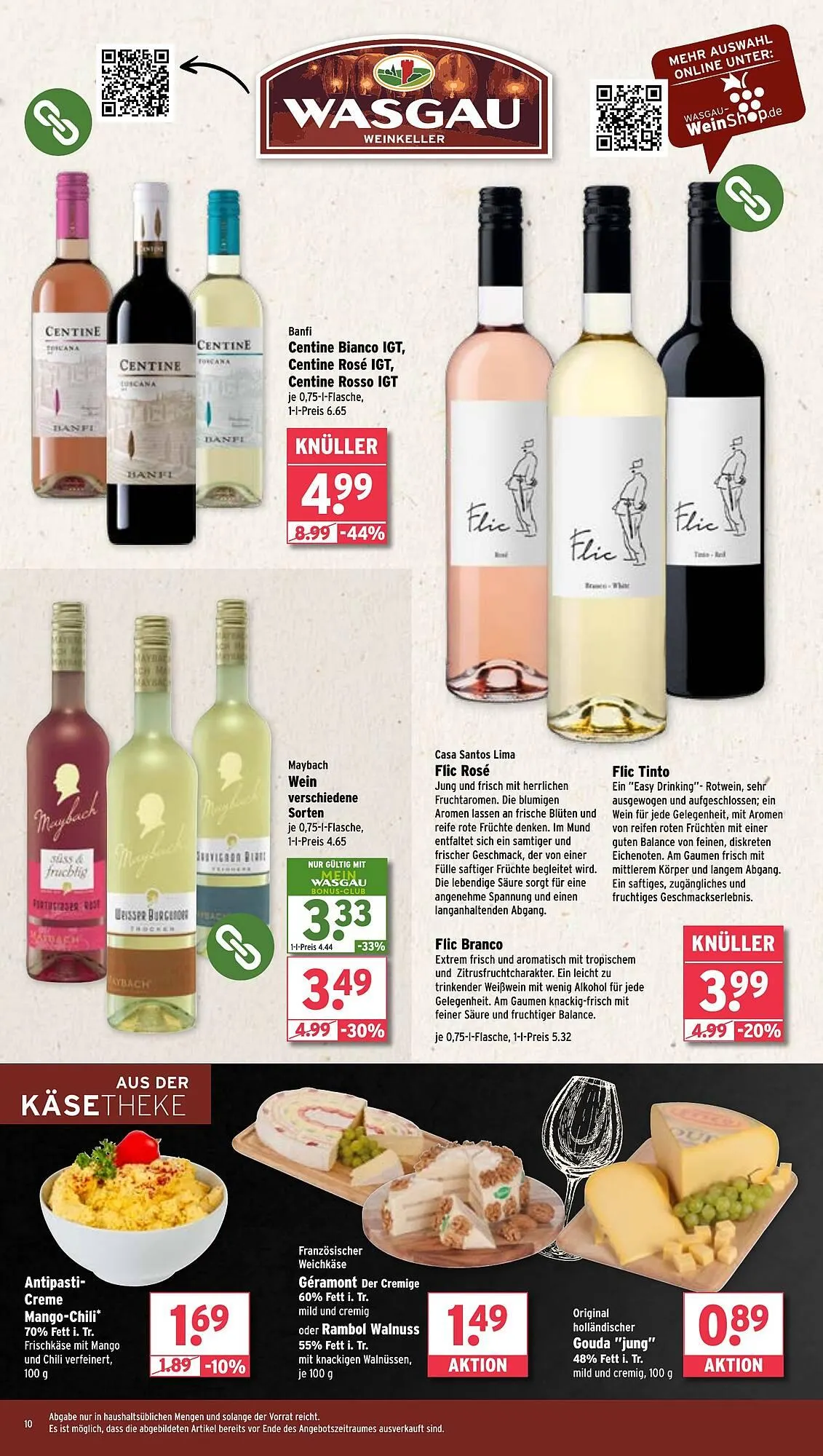 Wasgau Prospekt von 24. März bis 29. März 2025 - Prospekt seite 10
